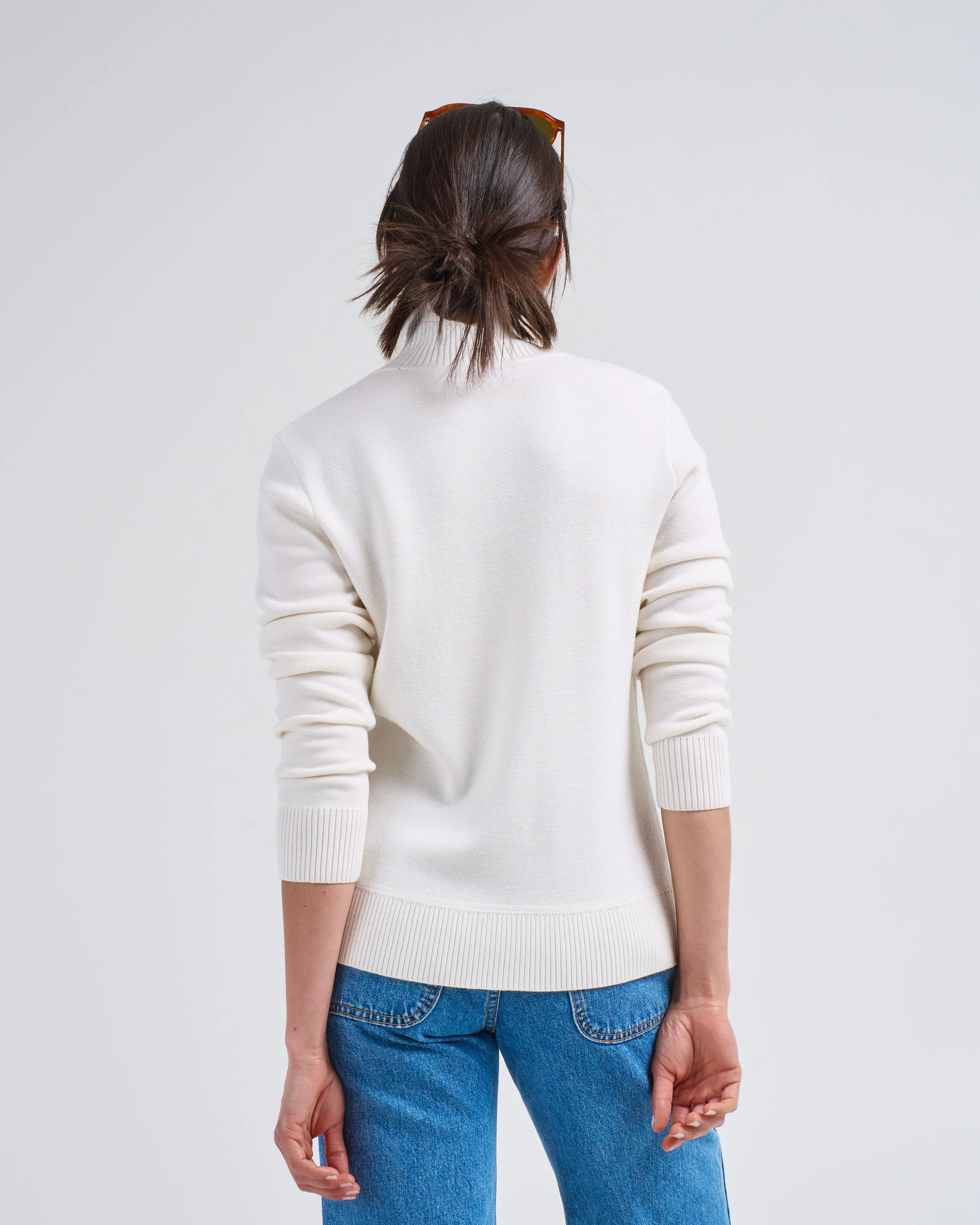 12gg xfine merino button up jacket - Image 4