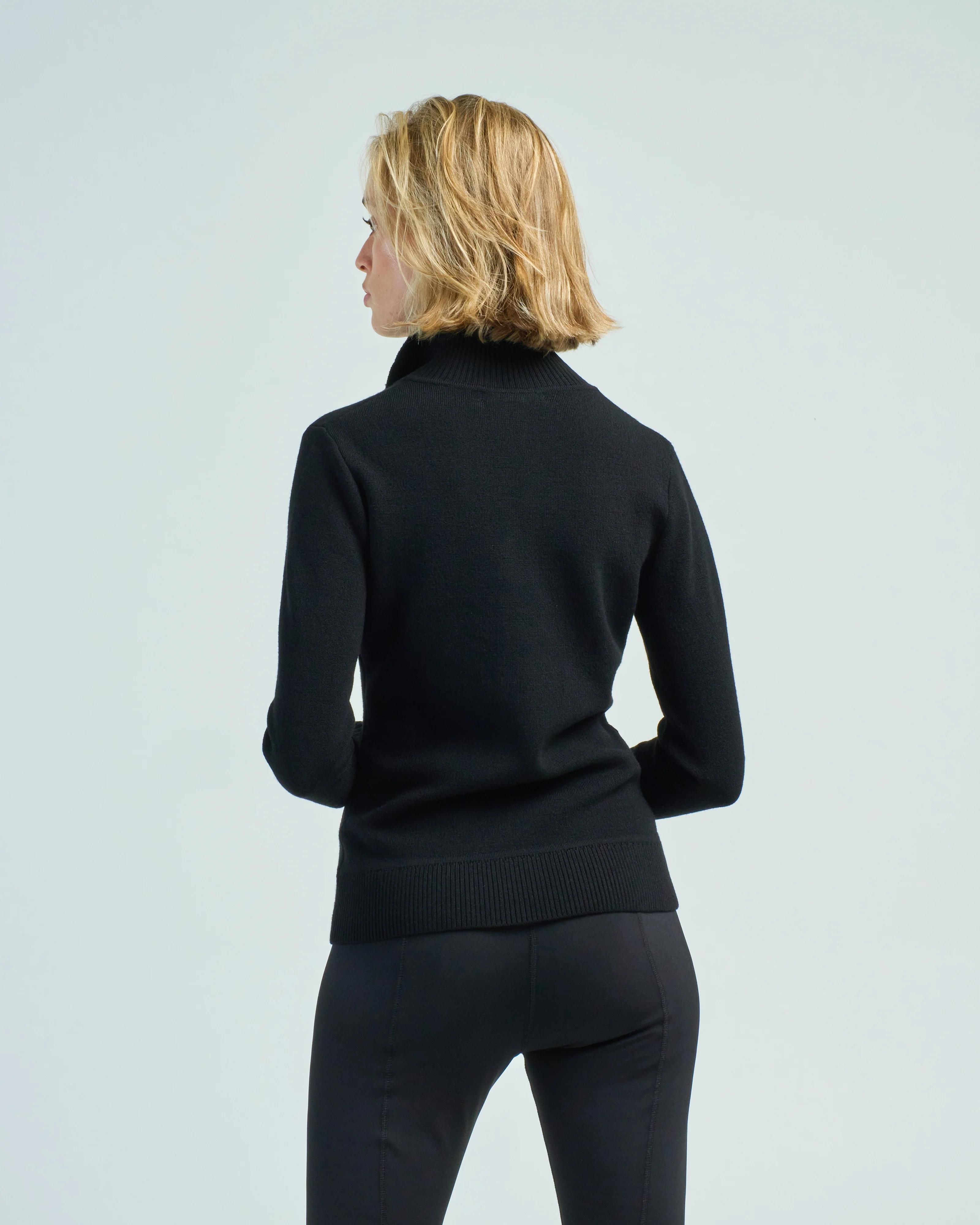 extra fine merino button up jacket - Image 4