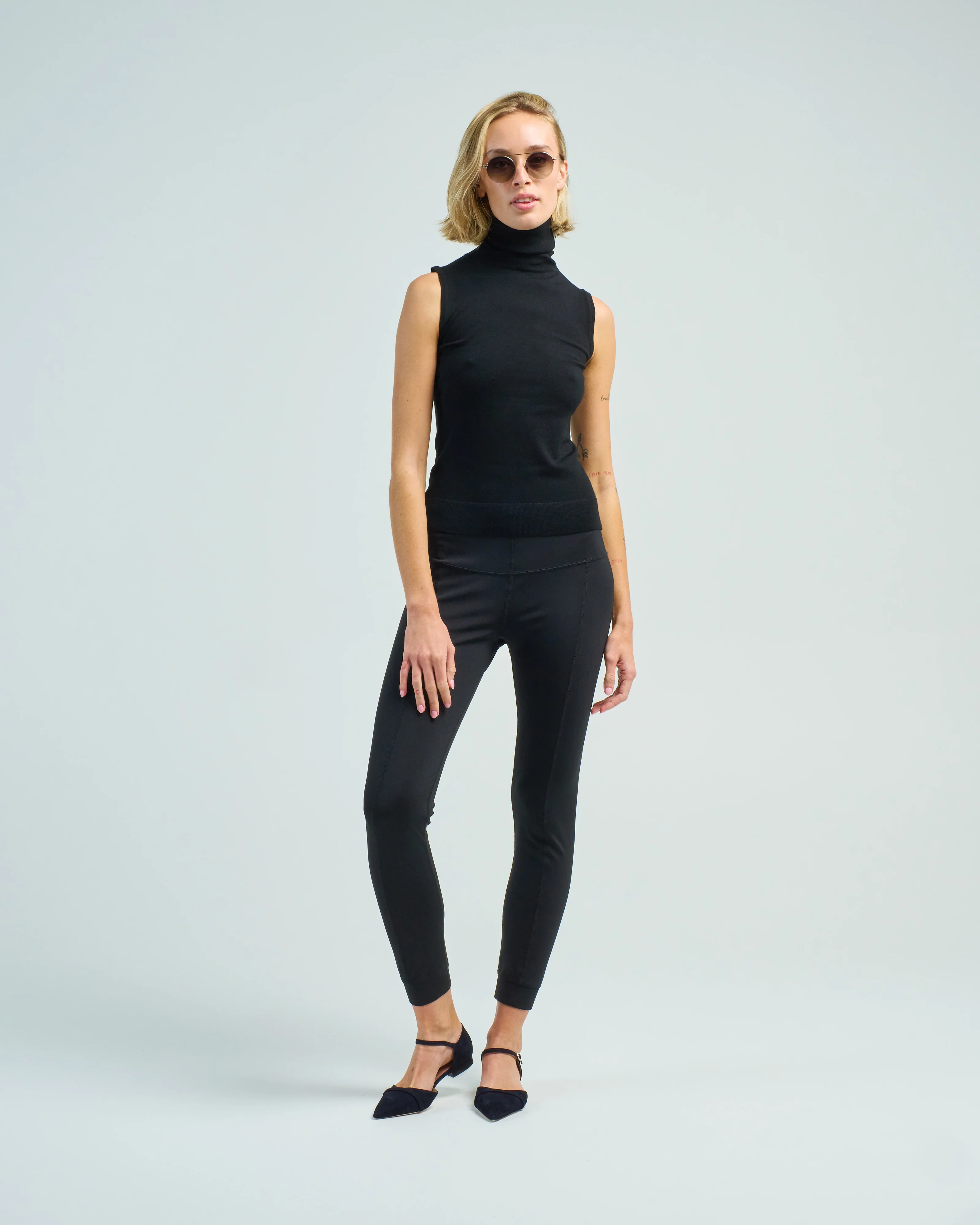 sleeveless merino turtleneck - Image 2