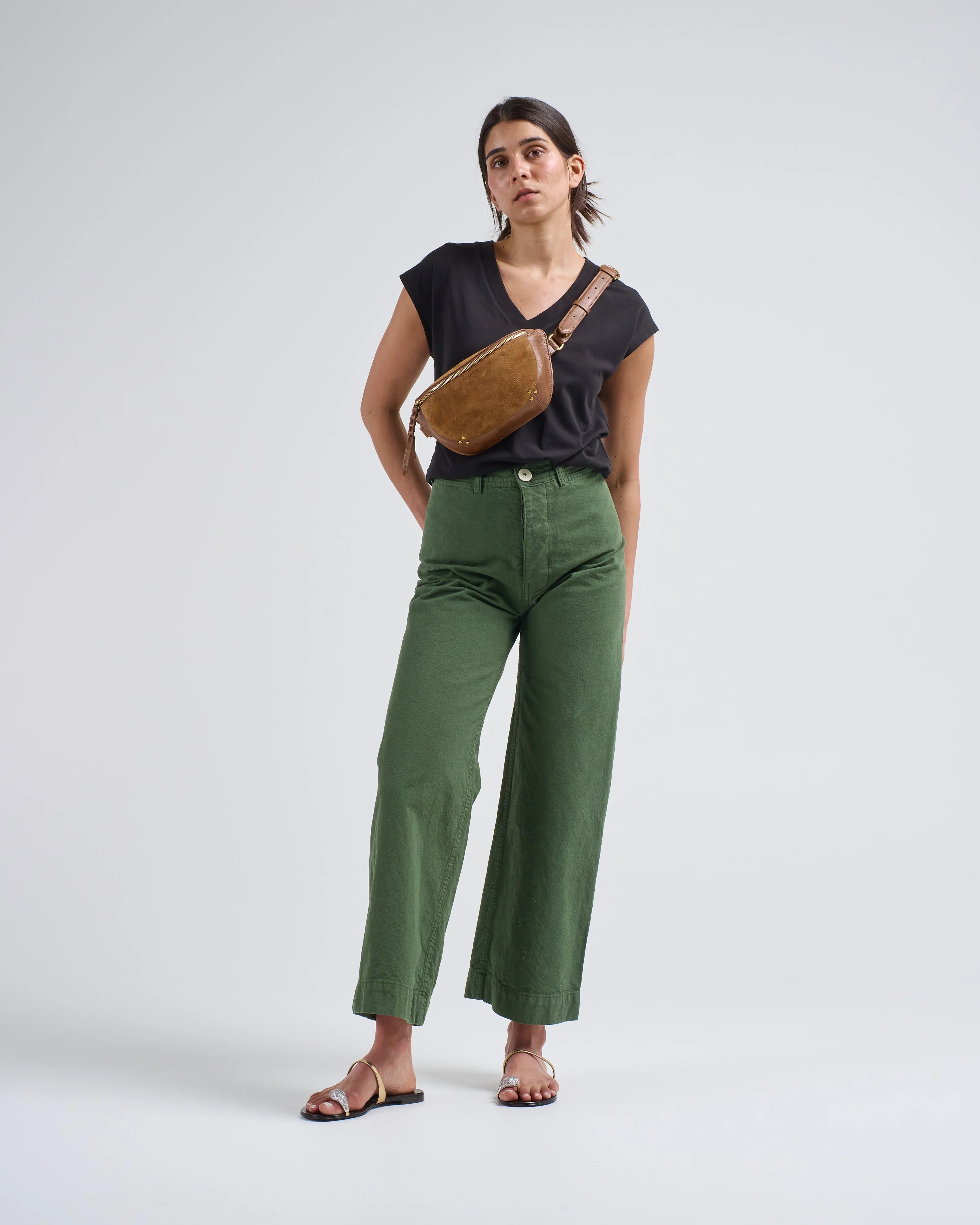 ss iconic vneck dolman tee - Image 2