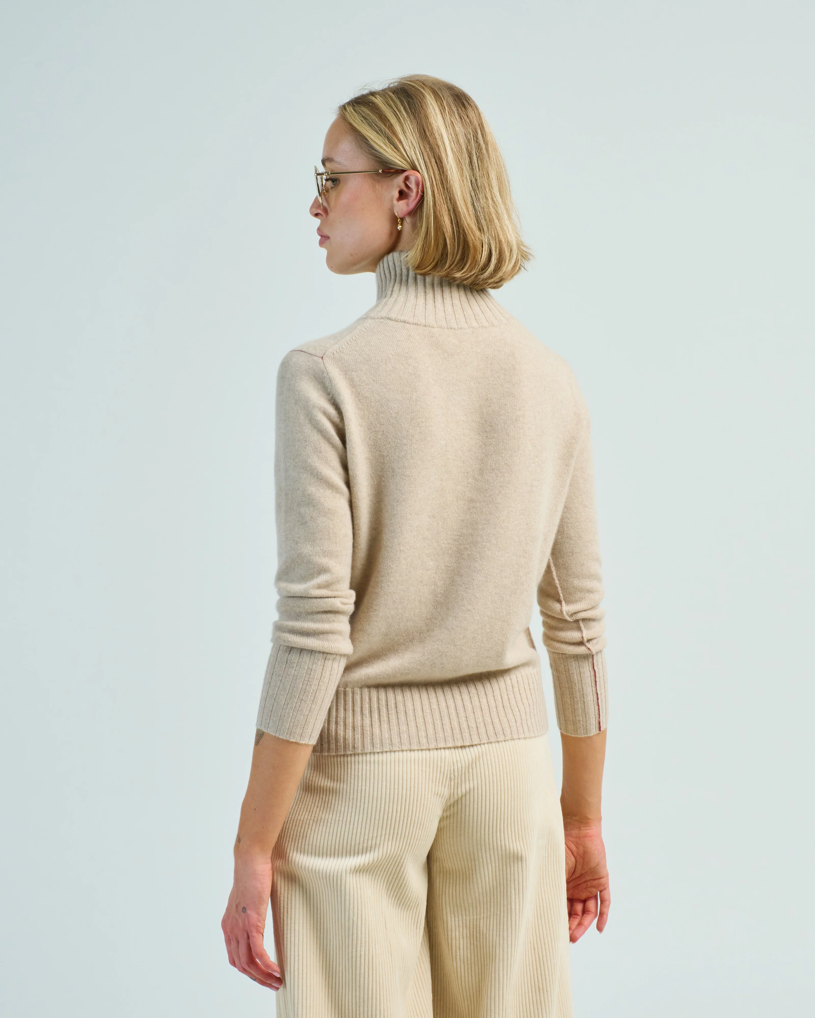 baby cashmere mock - Image 4
