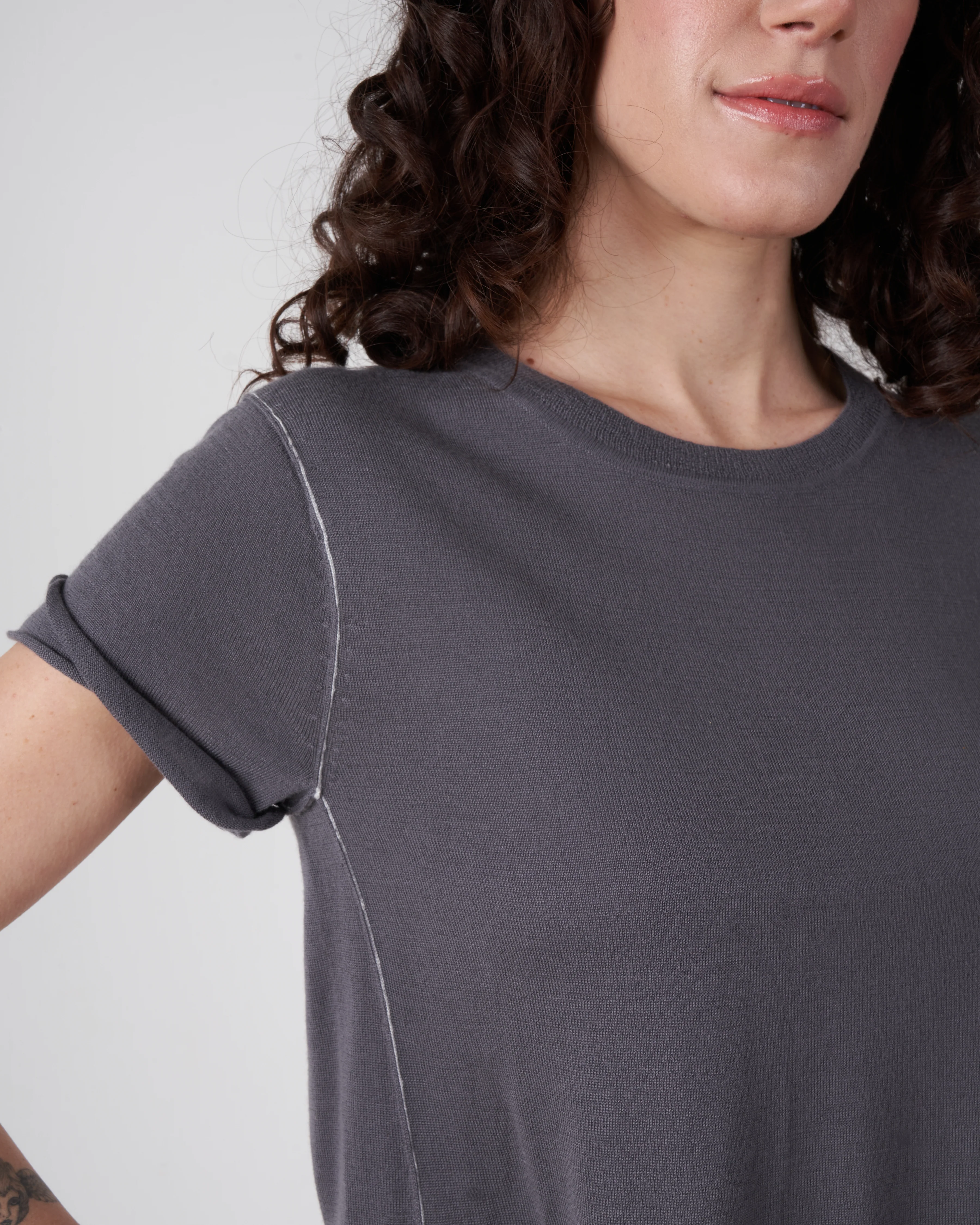 baby tee - basalt - Image 5