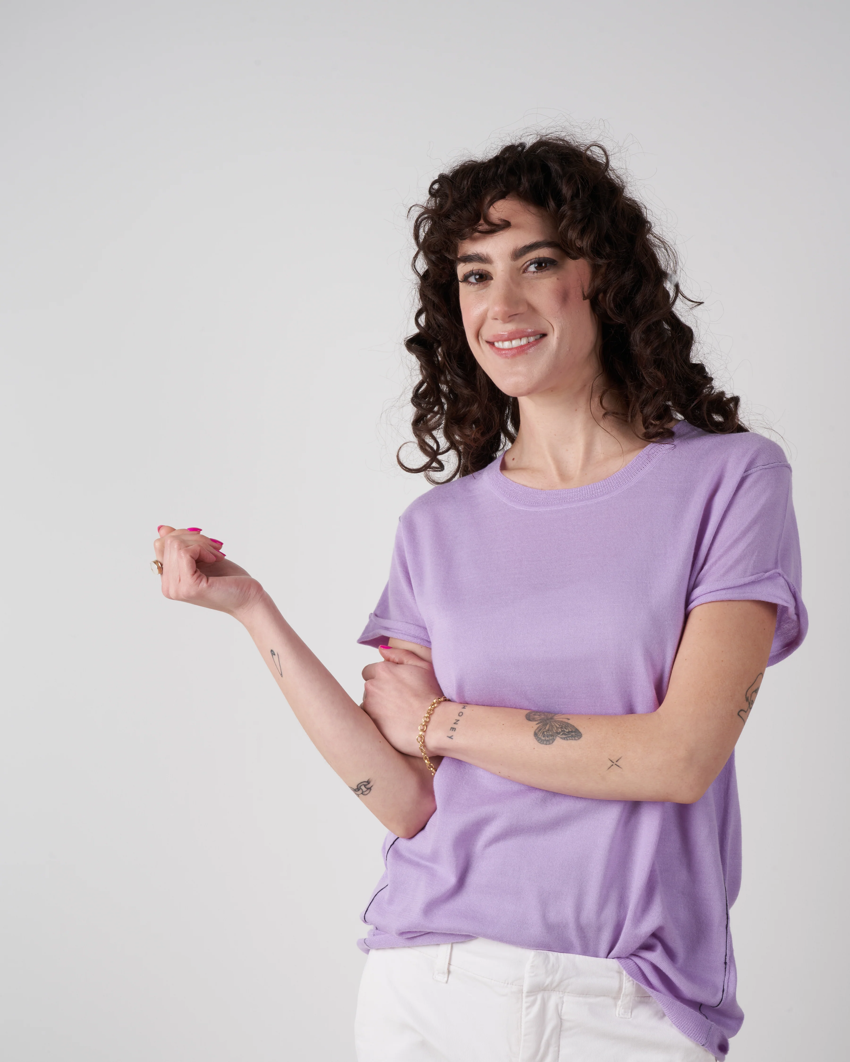 baby tee - lavender - Image 2
