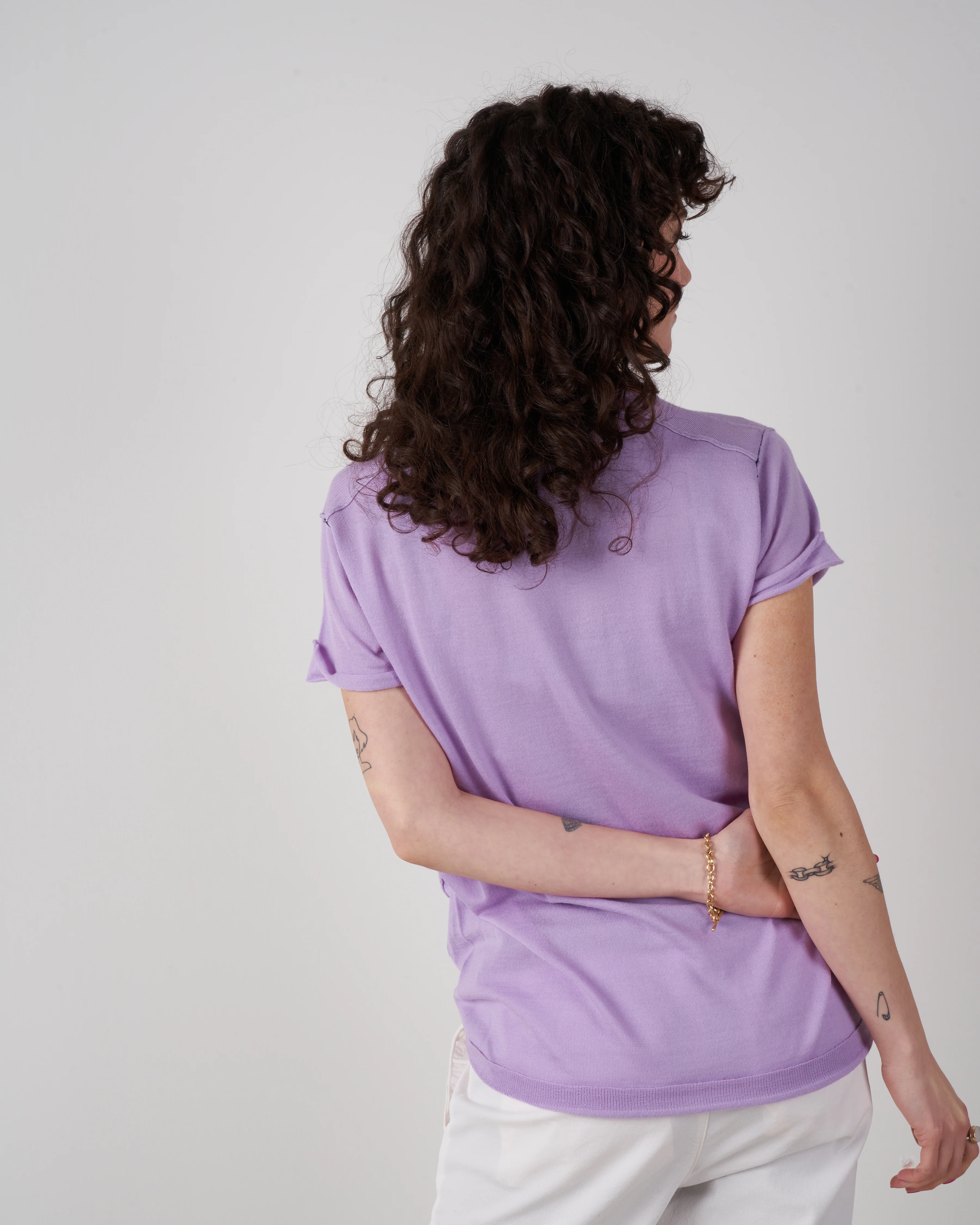 baby tee - lavender - Image 3