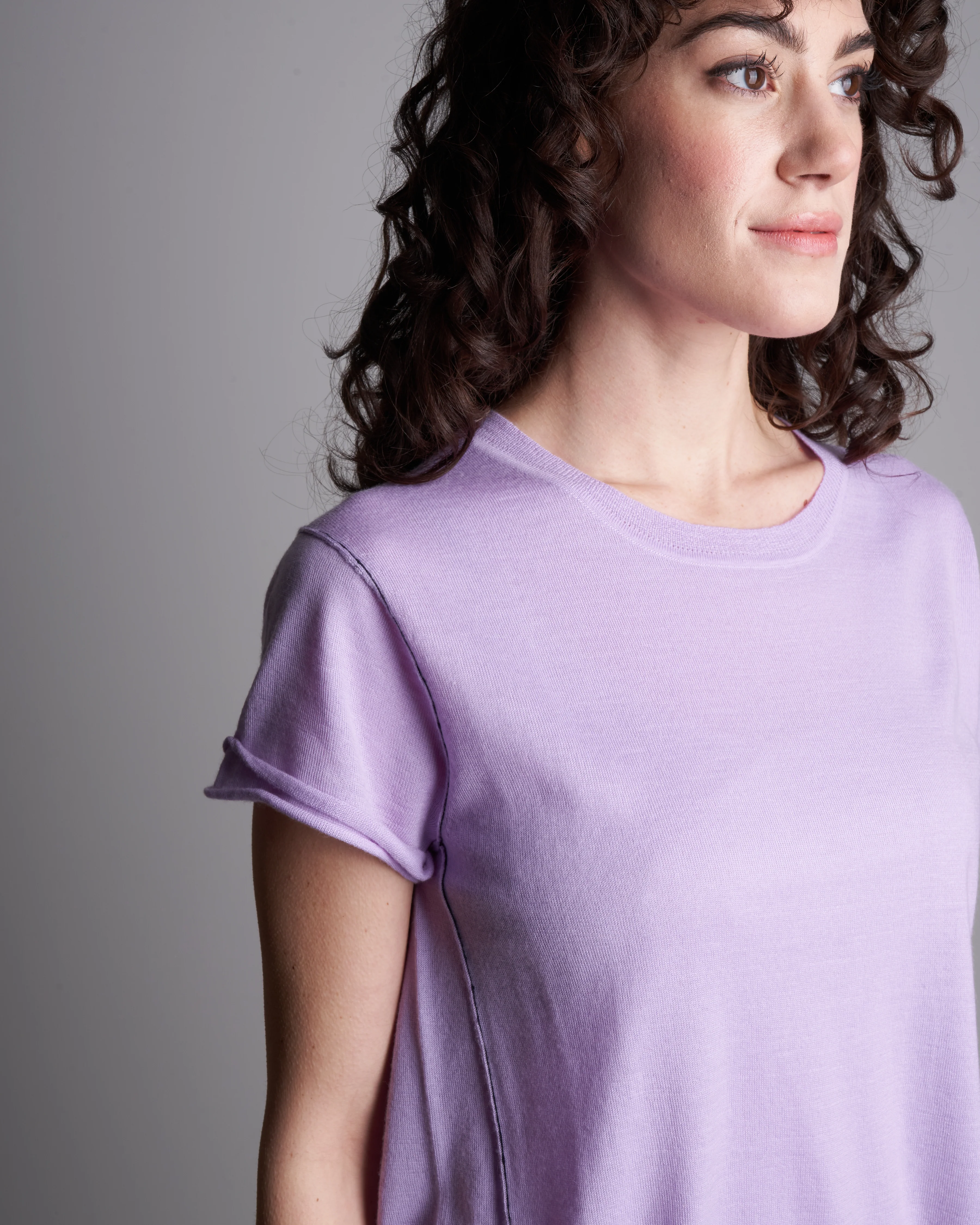 baby tee - lavender - Image 5