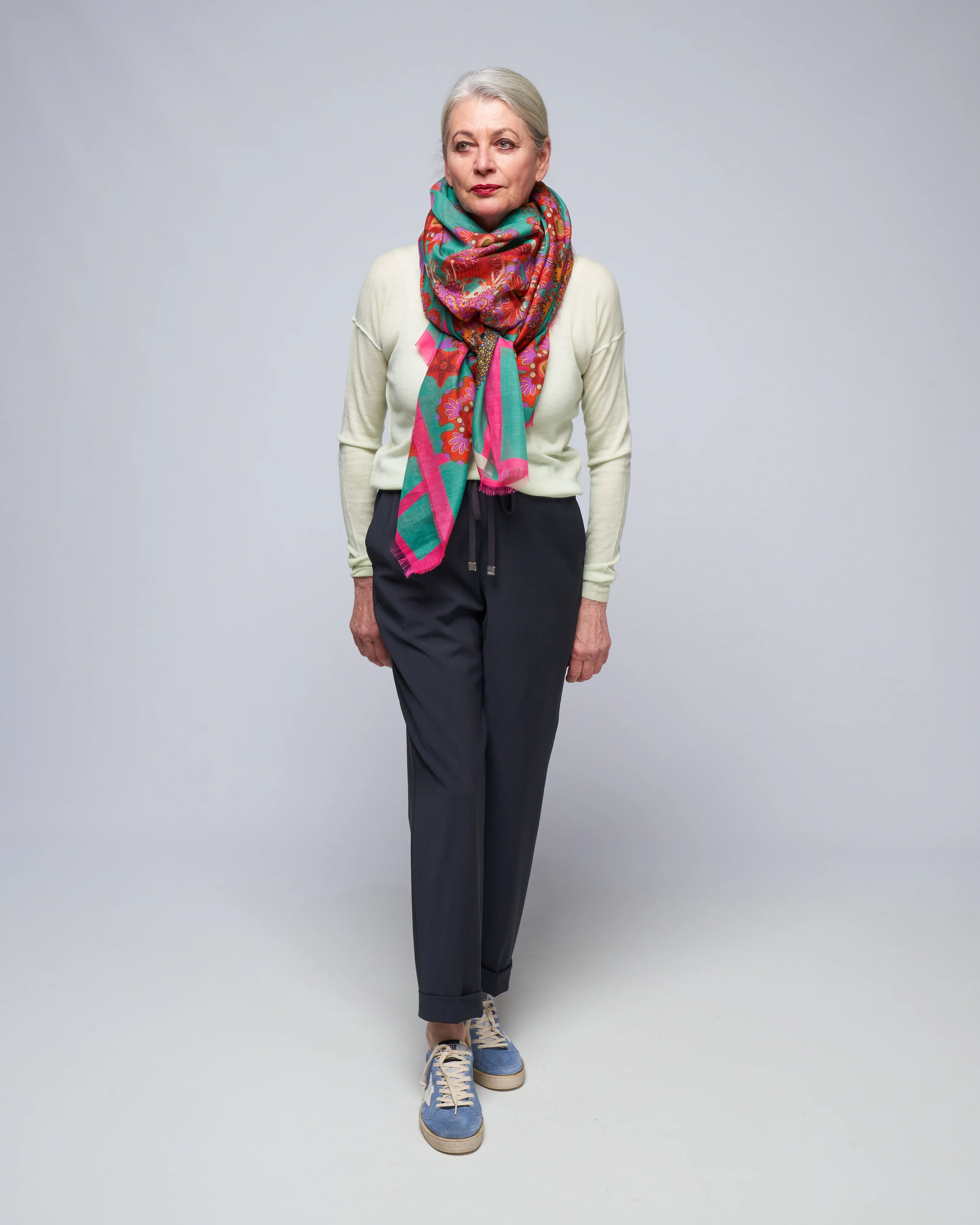 bateau pullover - pale sage - Image 2