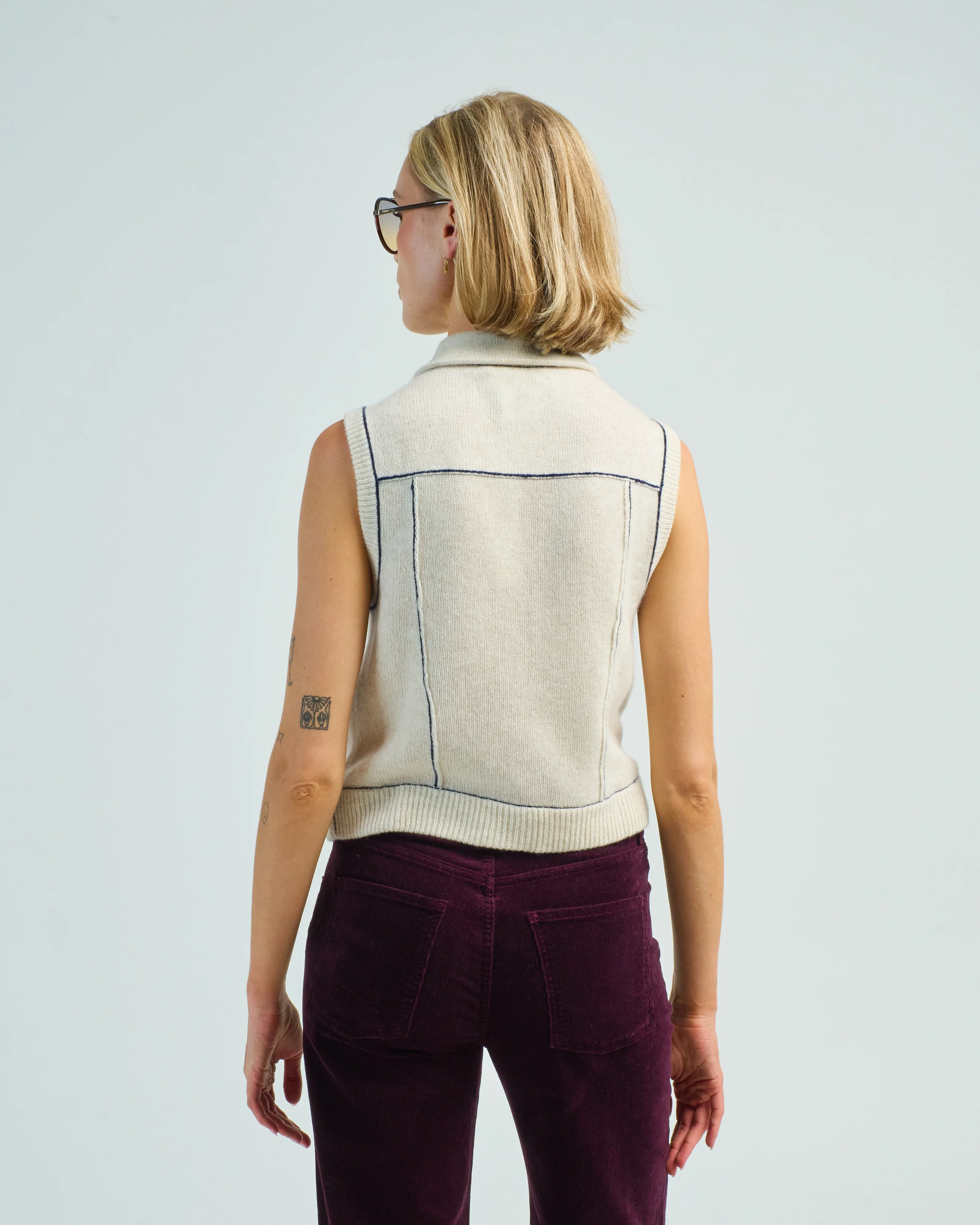 jean vest - Image 4