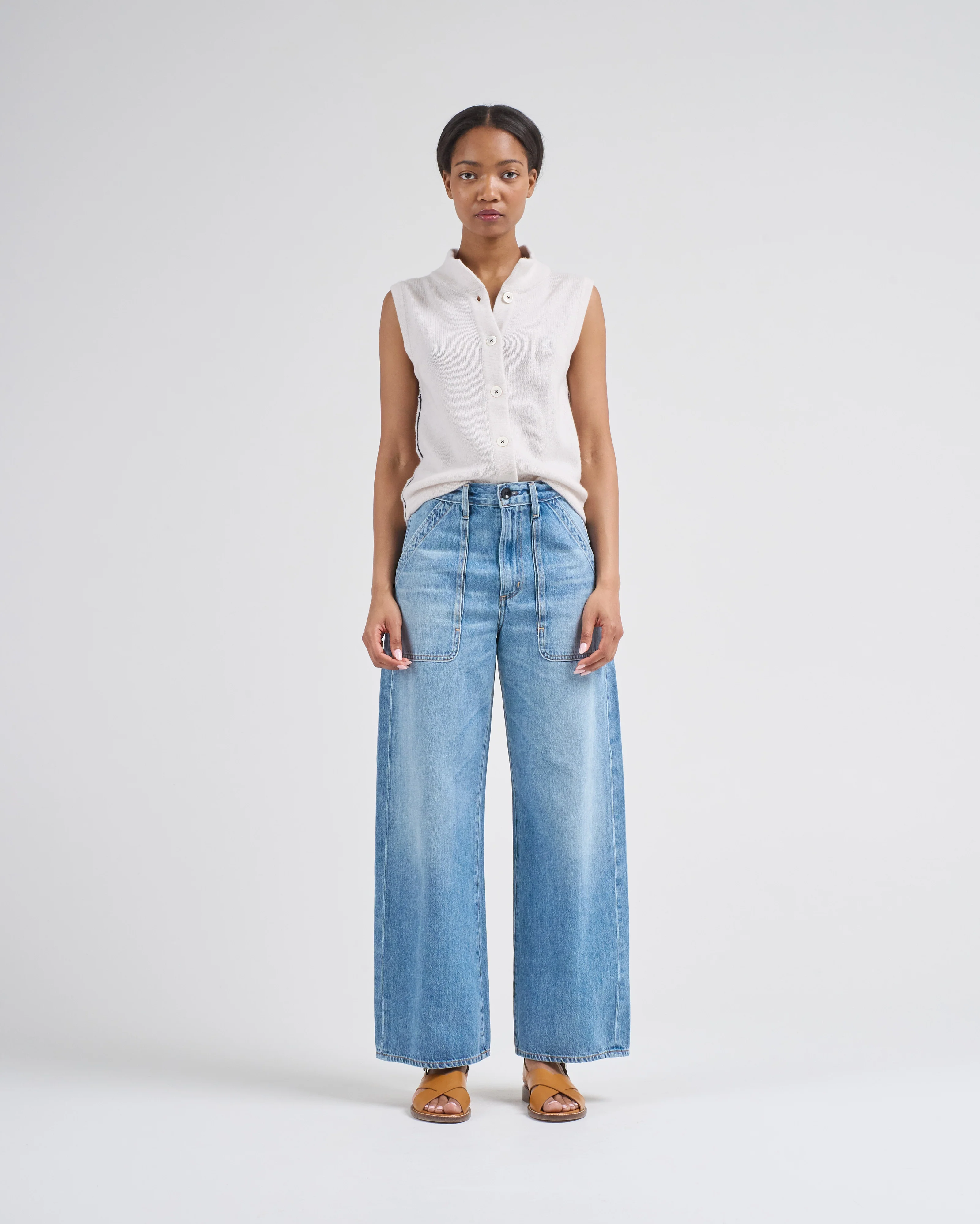 mock neck vest - Image 5