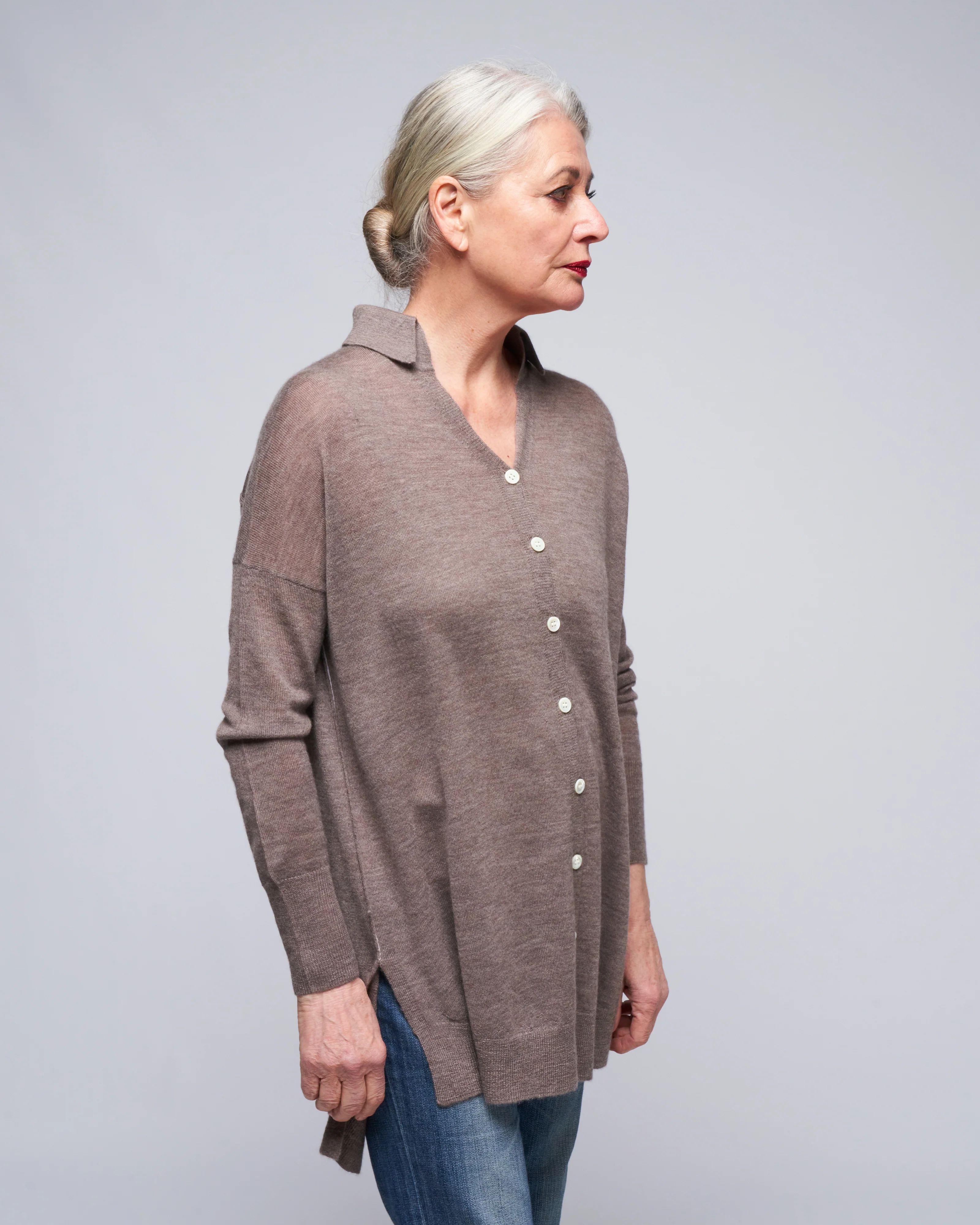 shirt sweater - driftwood - Image 3