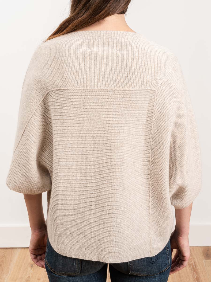 tri-panel pullover - oatmeal - Image 6