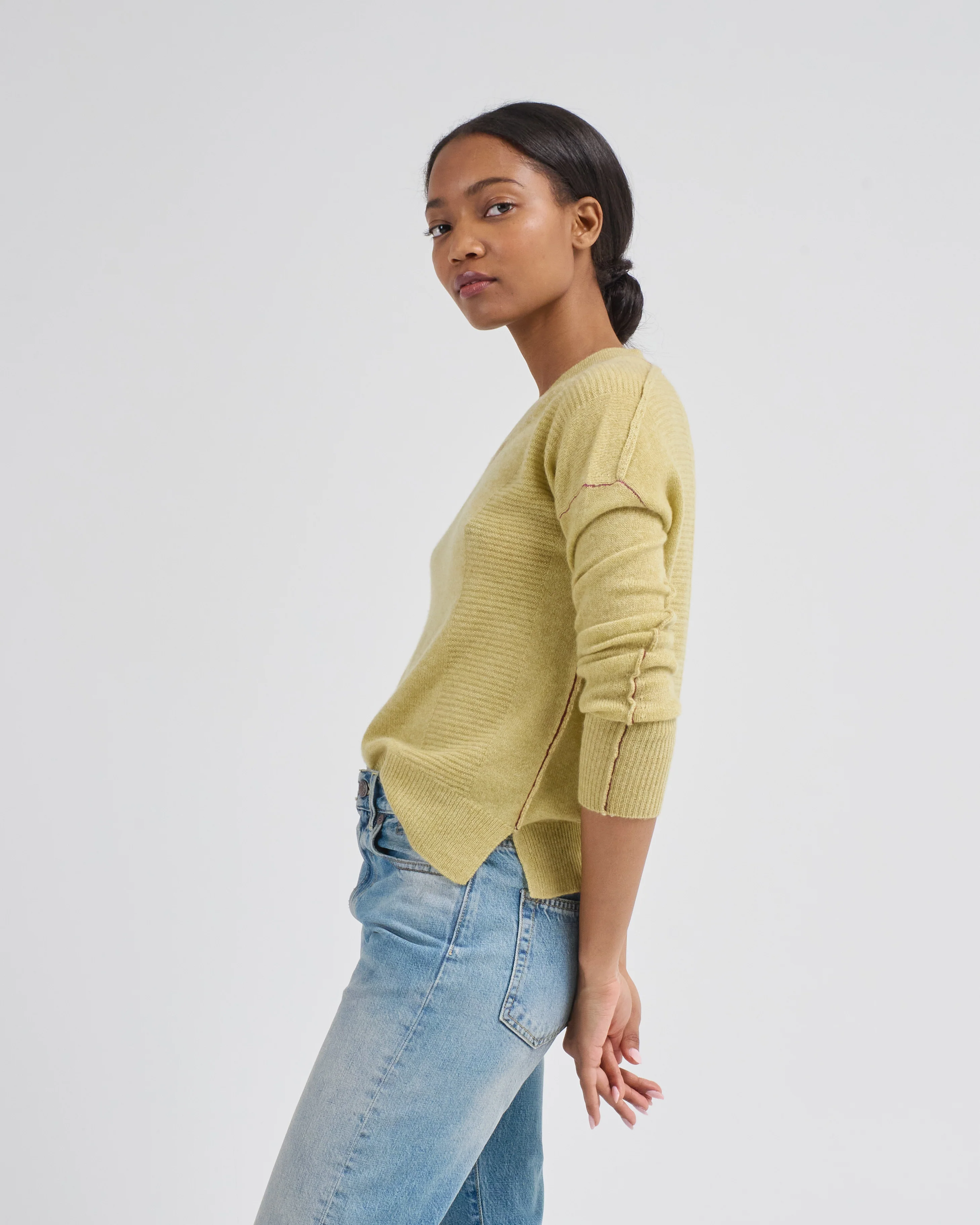 v-neck sweater - Image 2