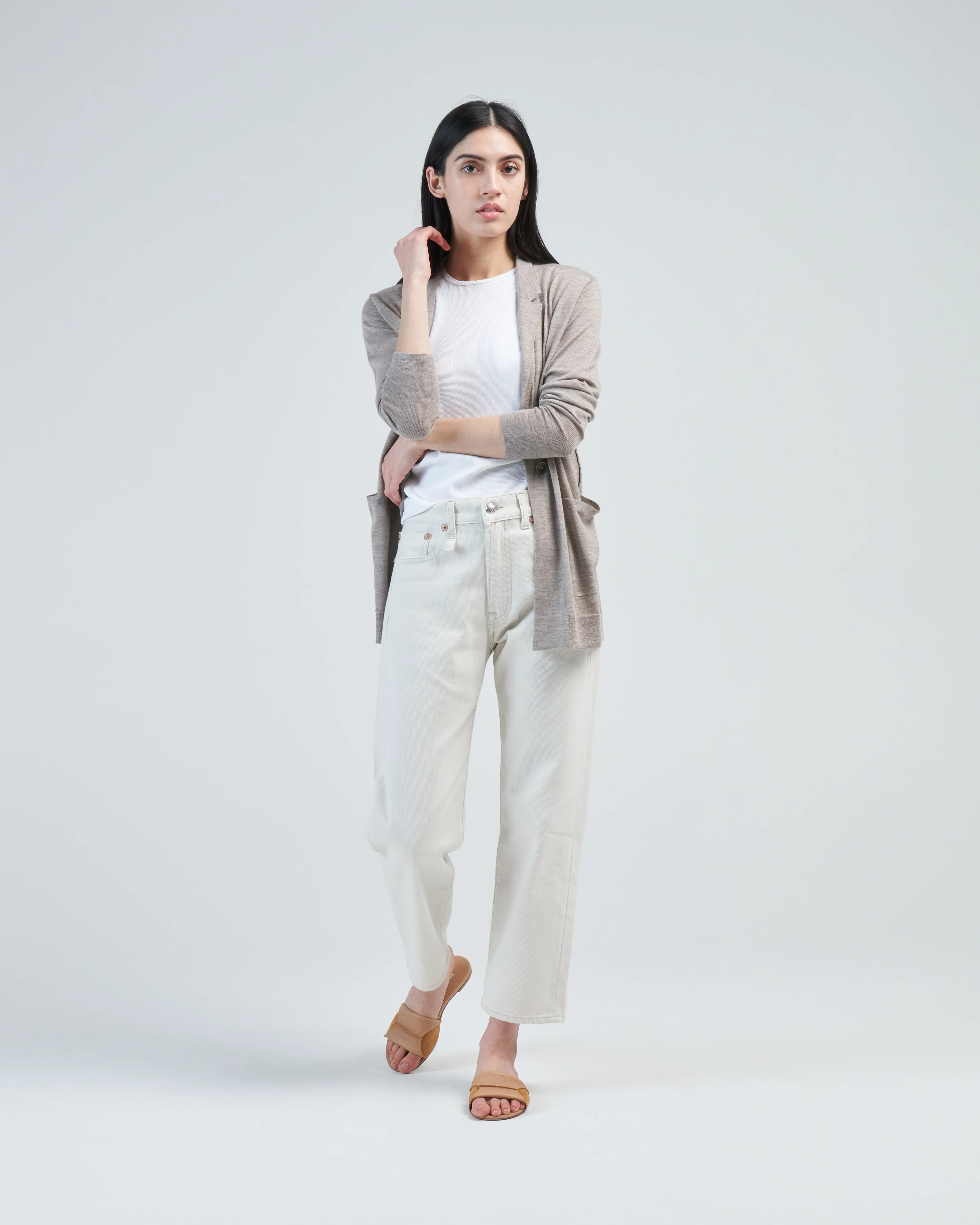 worsted cashmere blazer - Image 2