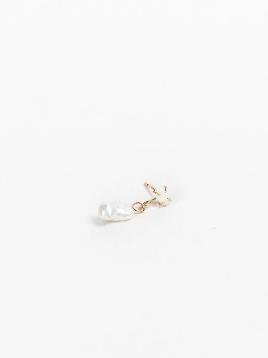 pearl drop earrings - Image 4