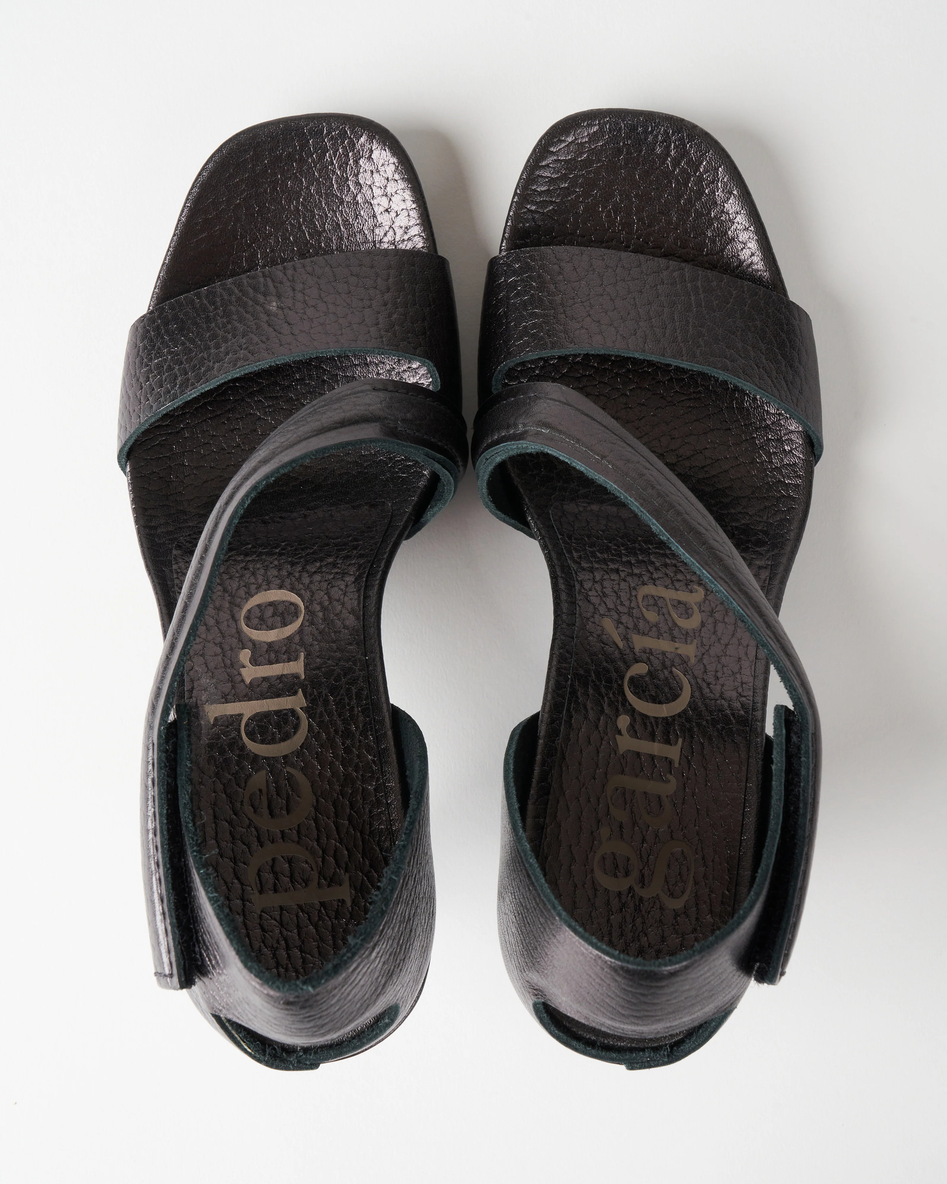 cirine heel - black castoro lame - Image 4