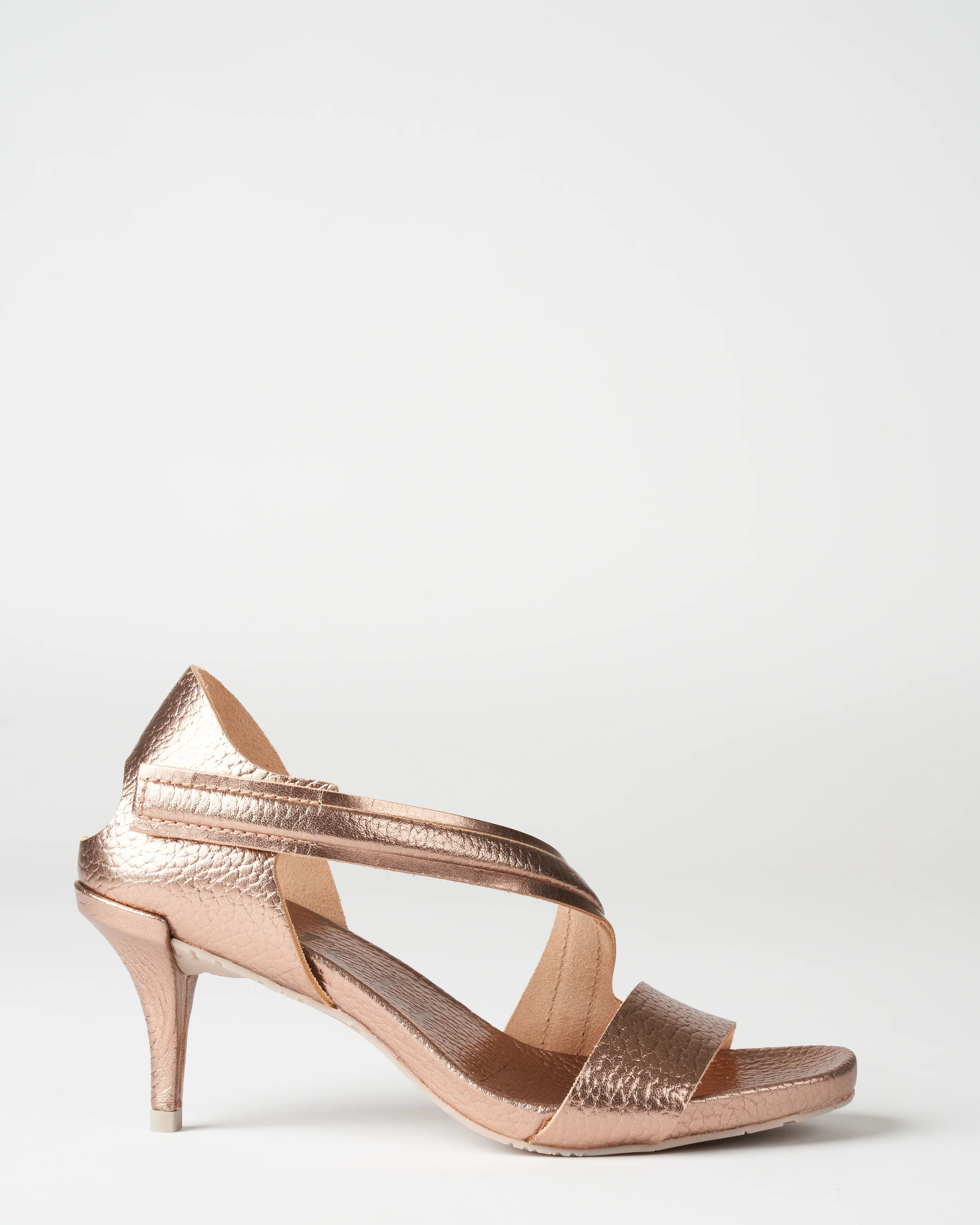cirine heel - suntan castoro lame - Image 3