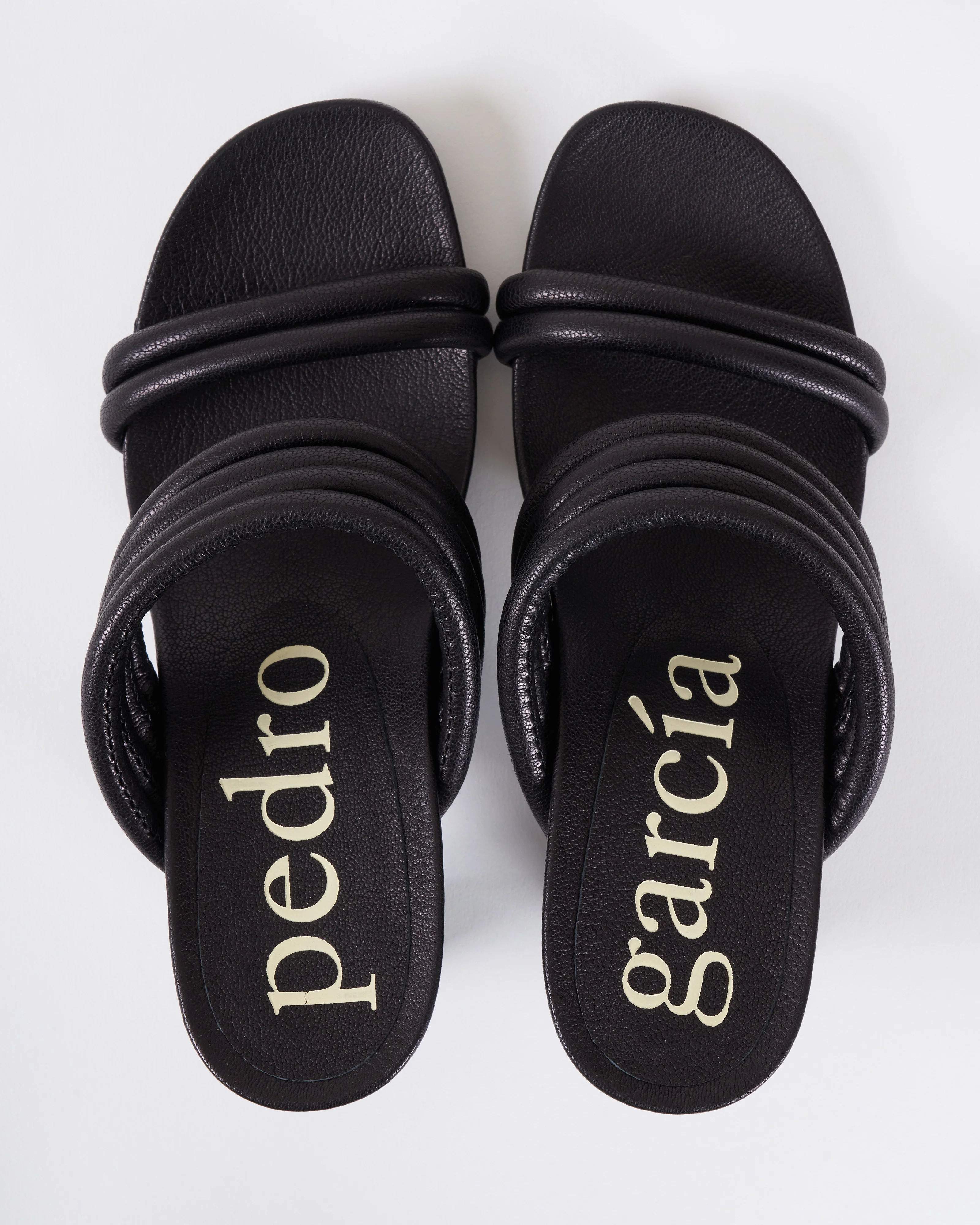 clover heel - black pebble nappa - Image 3