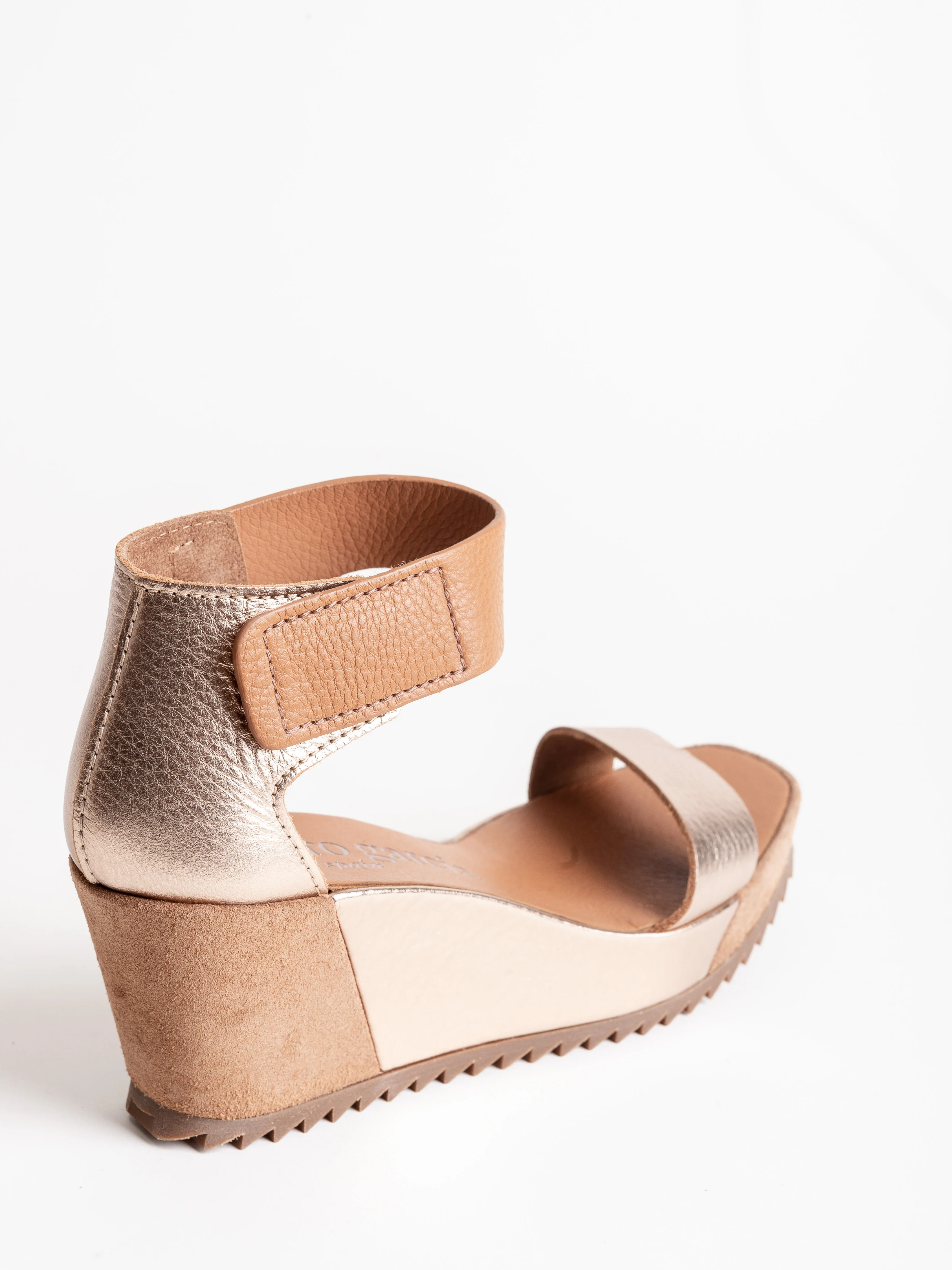 fidelia wedge - hazelnut cervo lame - Image 3