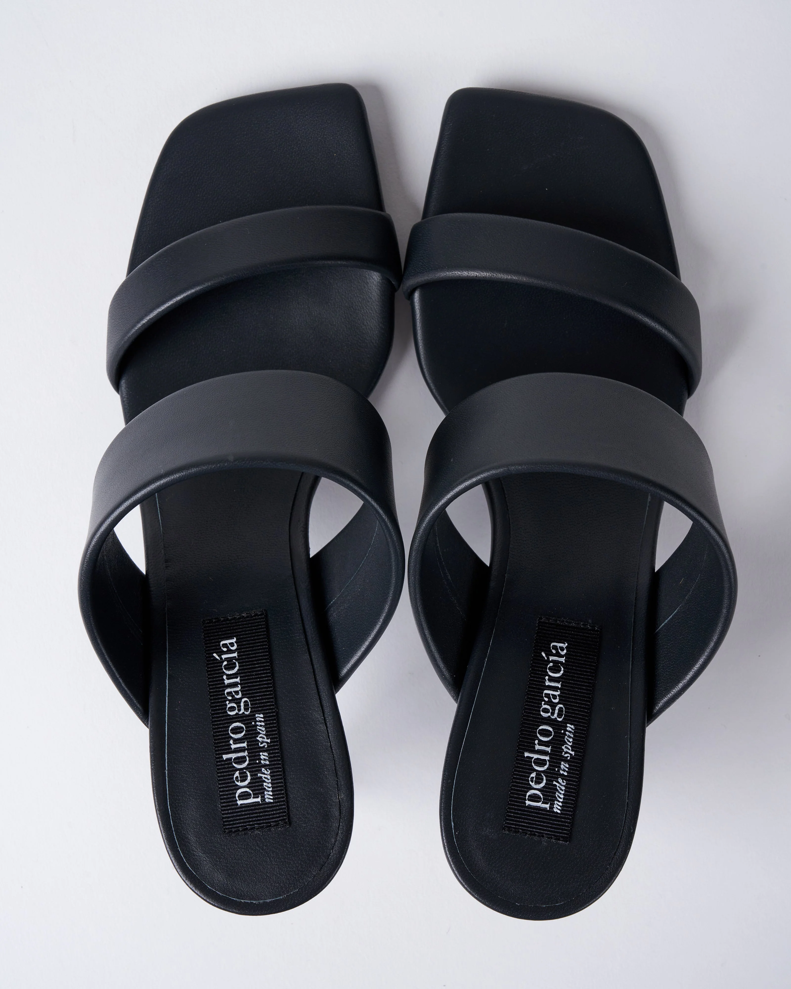 italica heel - off black nappa - Image 4