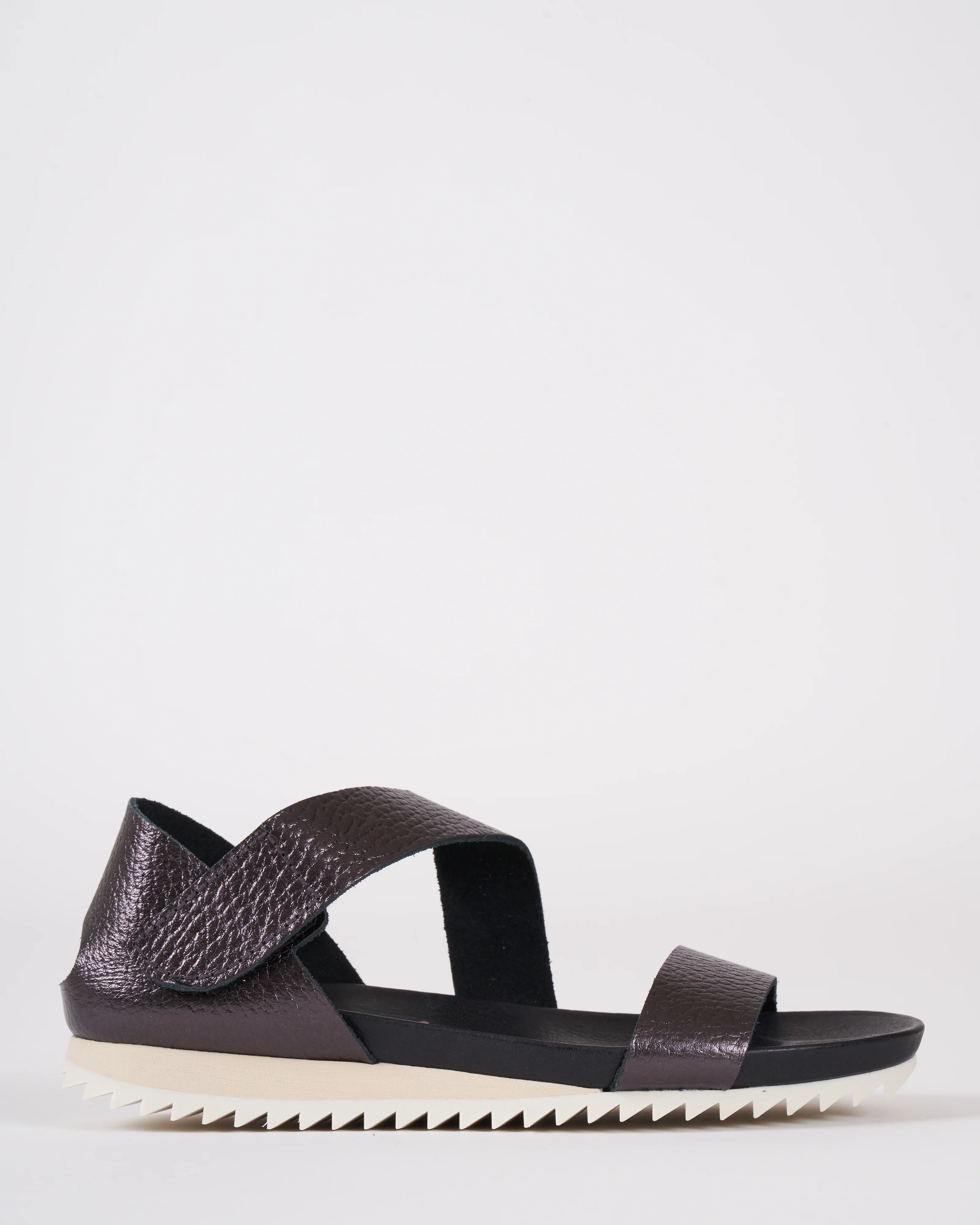 jedda sandal - black cervo lame - Image 2