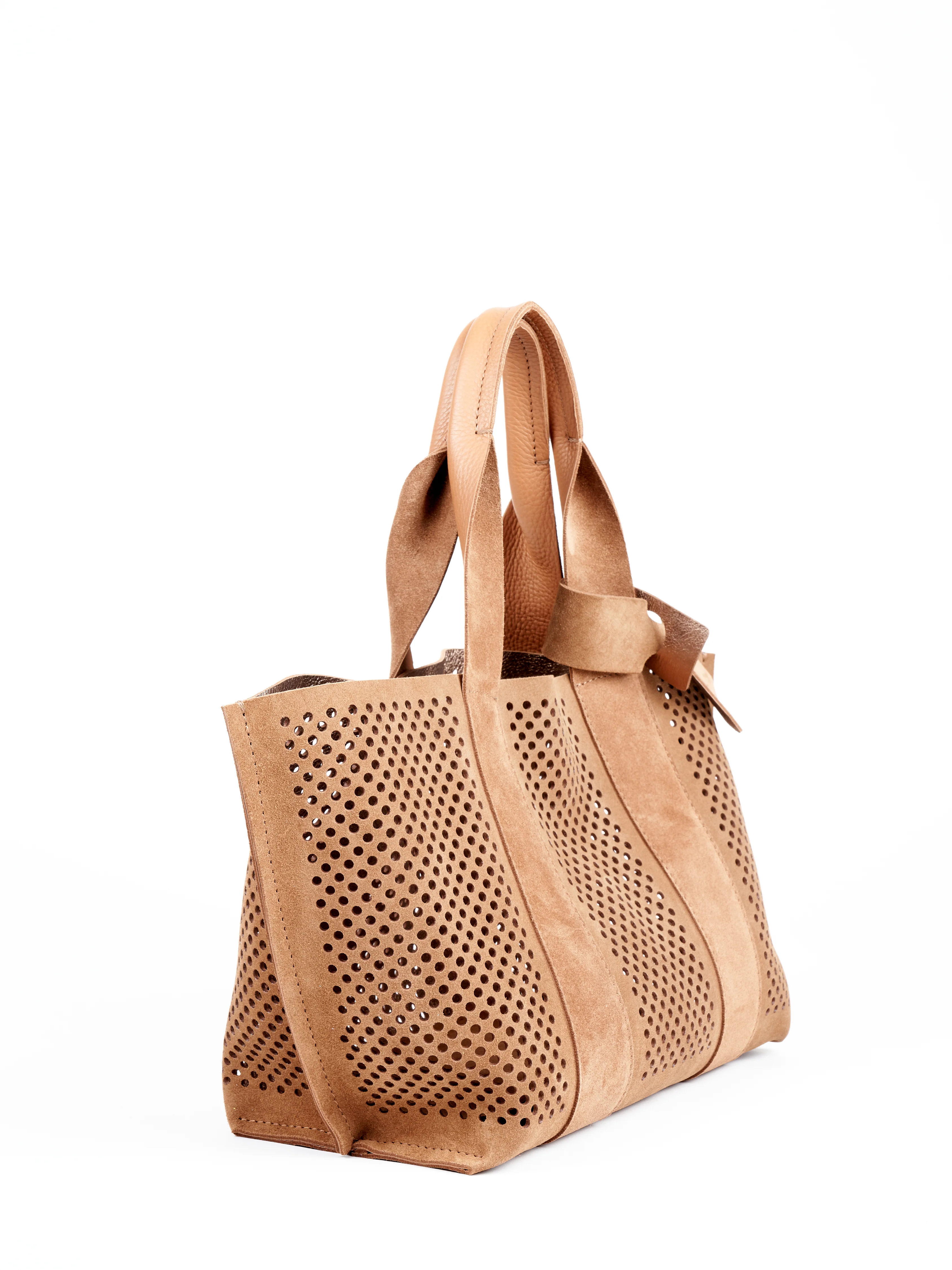 perfed tote - hazelnut castoro - Image 2