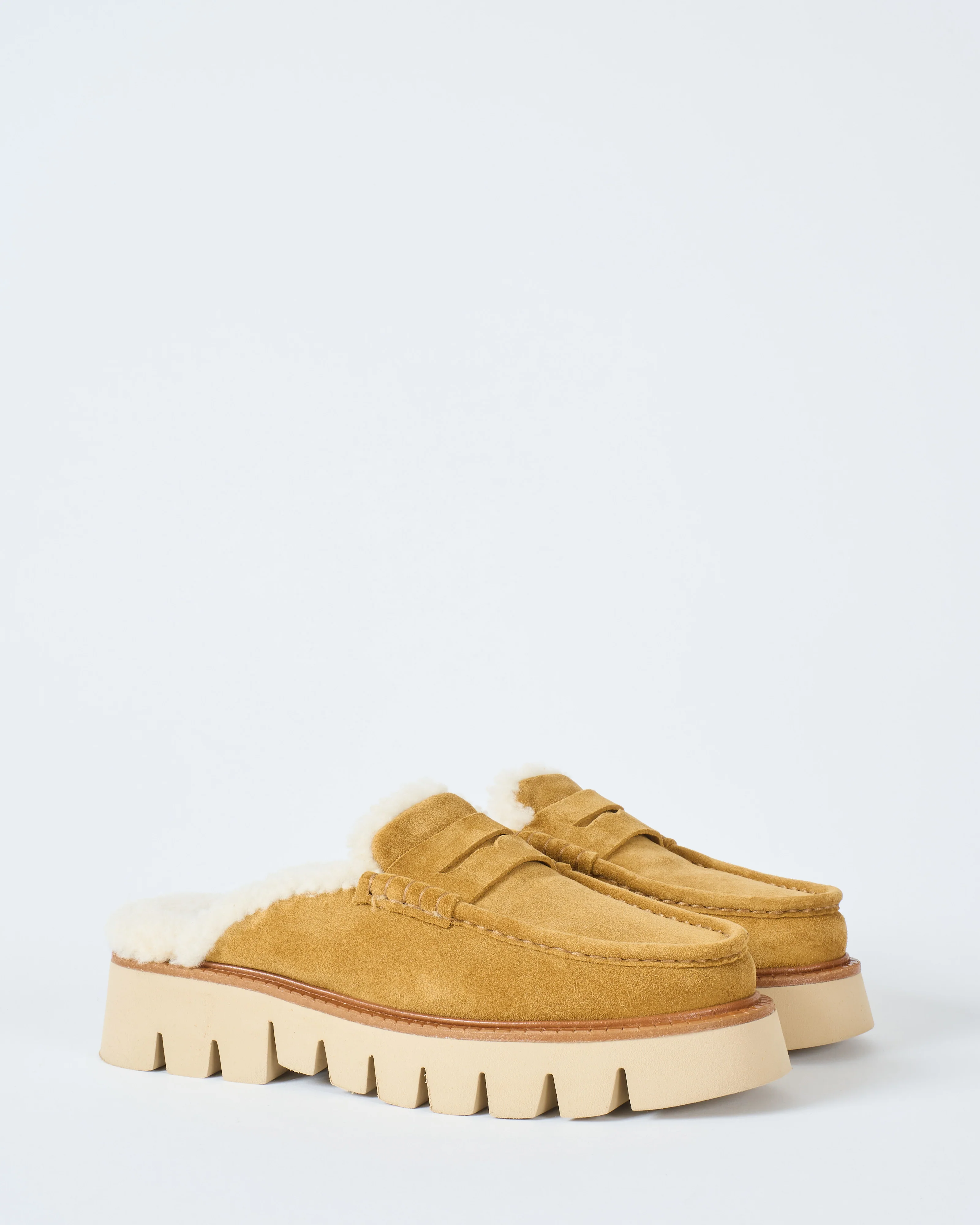 savy shearling clog - Image 4