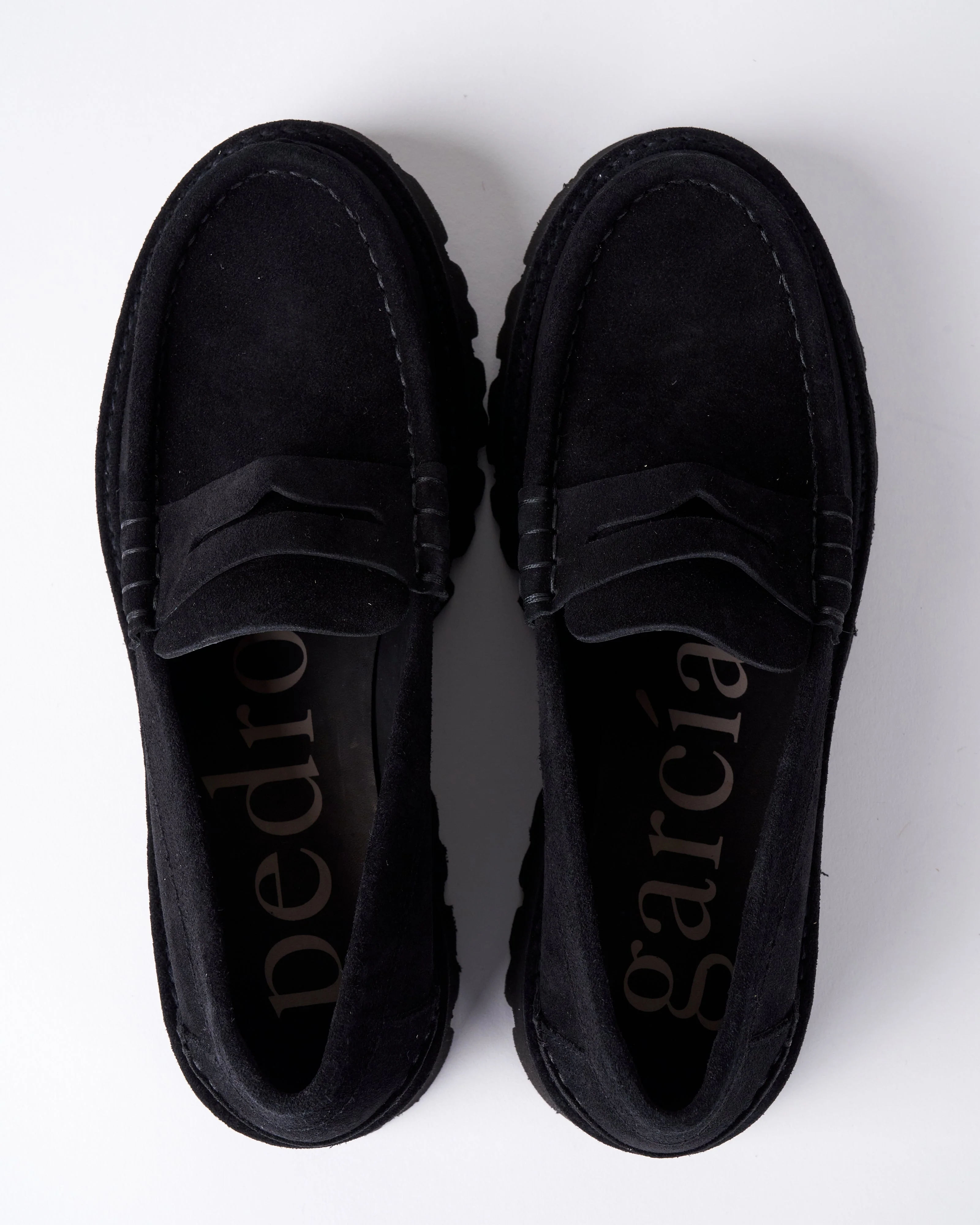 sebas loafer - black velour - Image 3