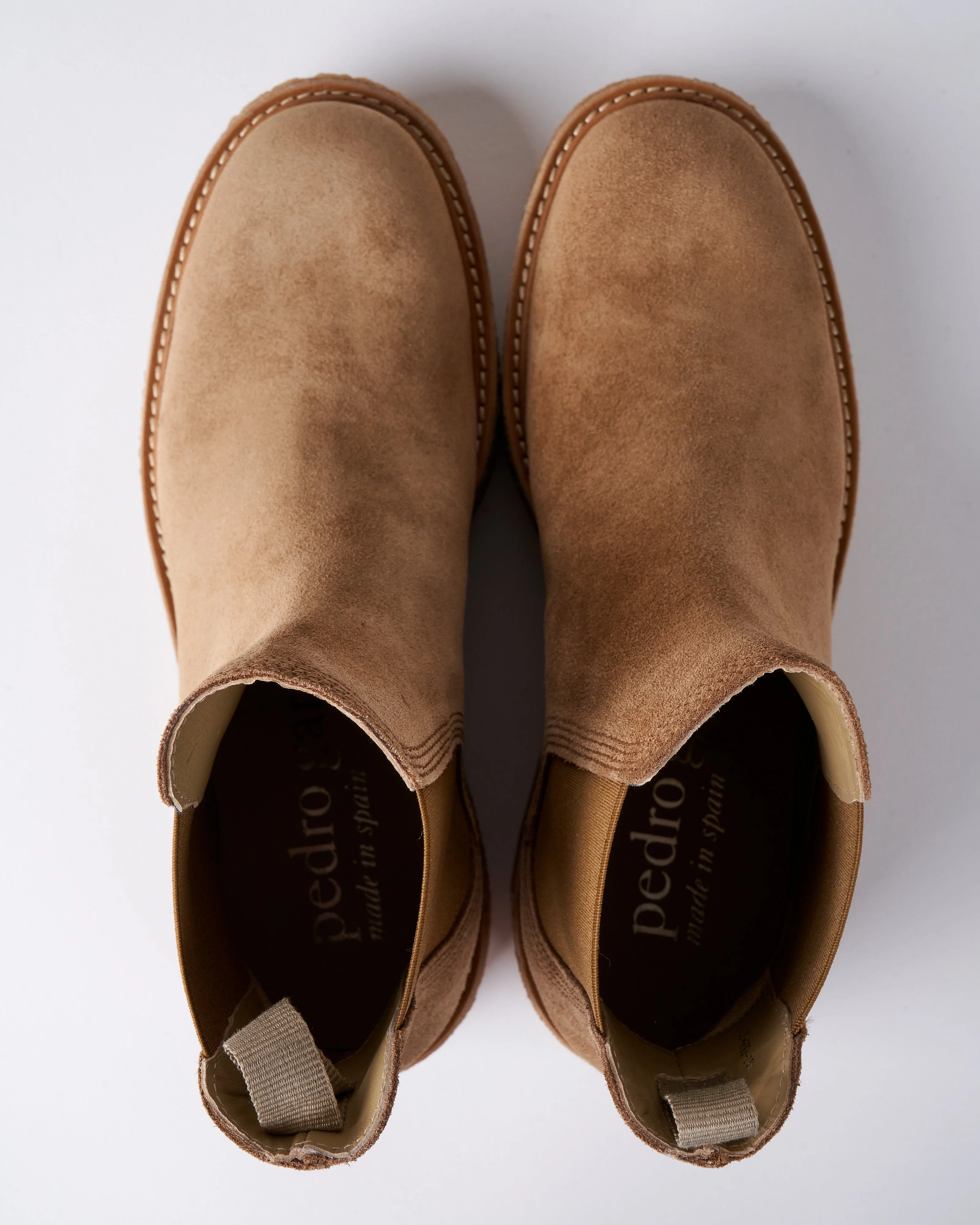 sefa boot - camel velour - Image 3