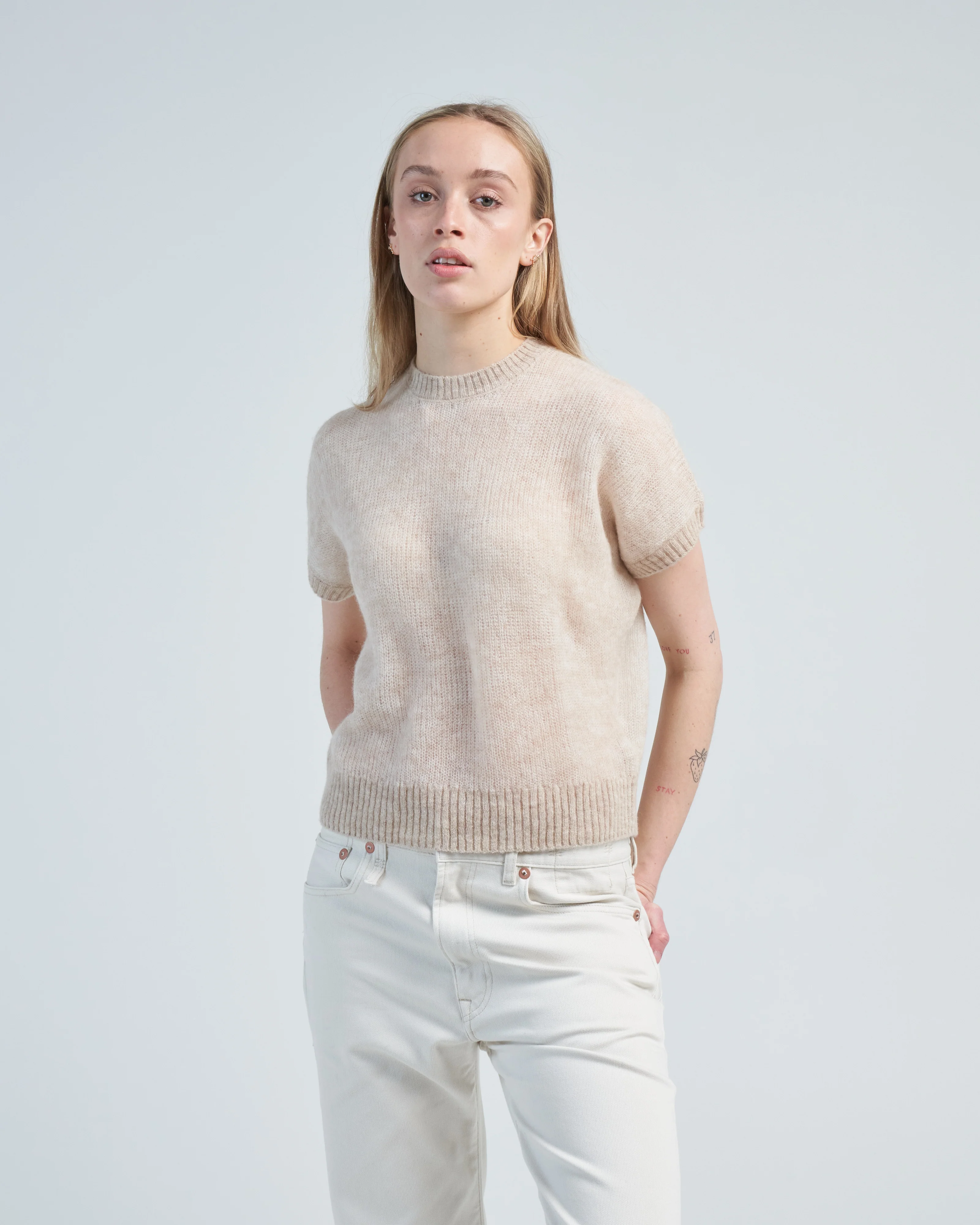 alpaca knit sweater - Image 2