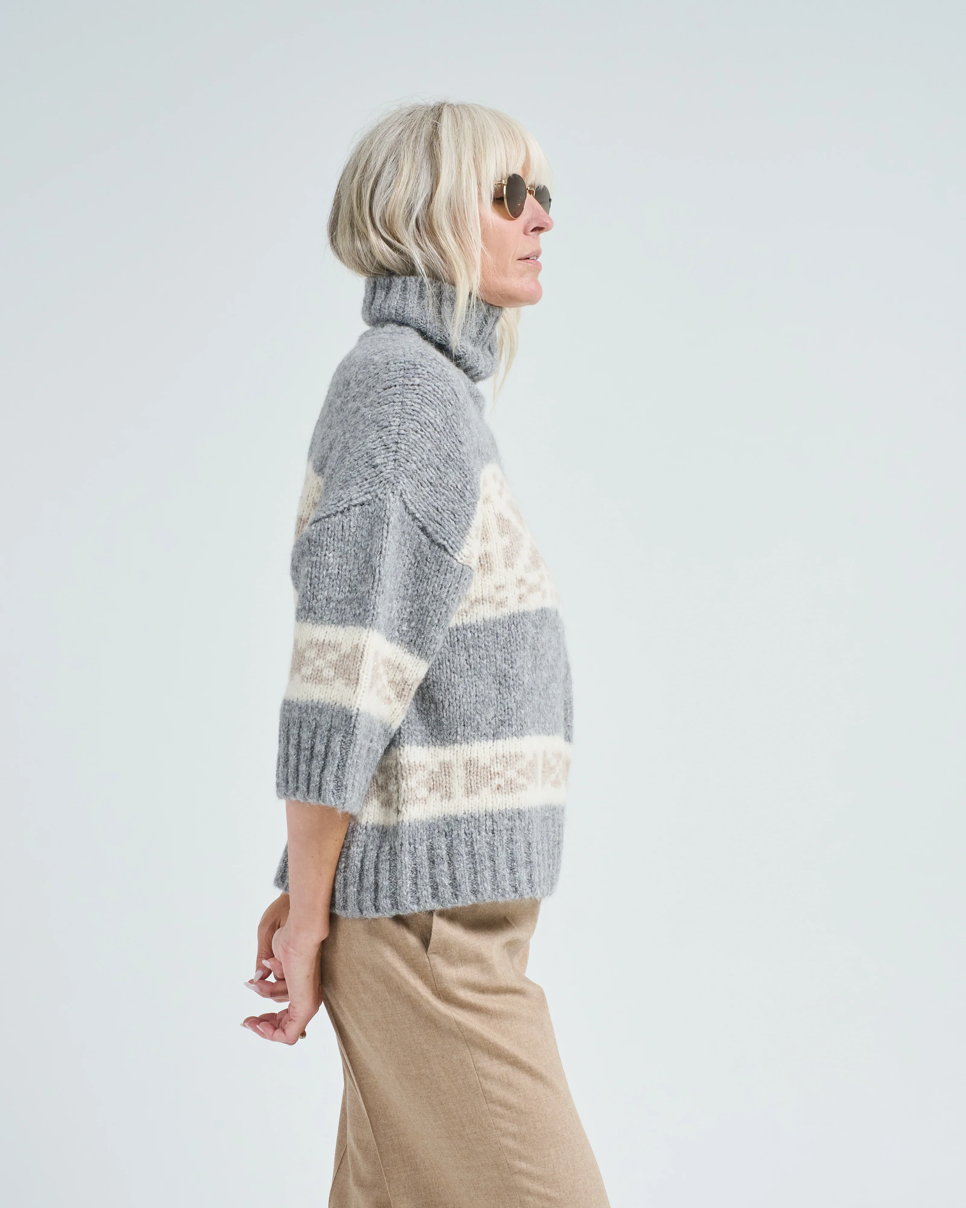 alpaca/mohair mouline sweater - Image 3