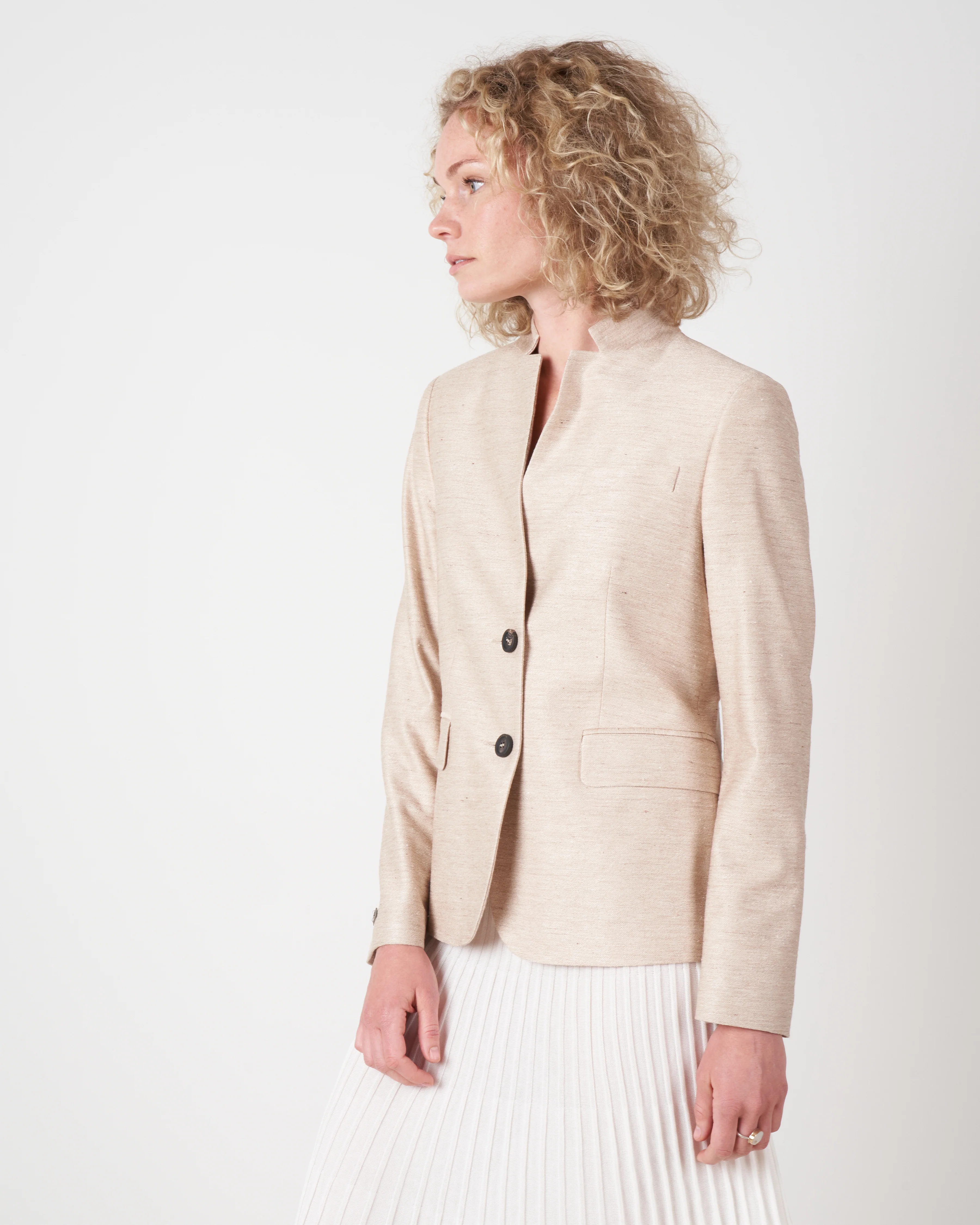 blazer - khaki - Image 2