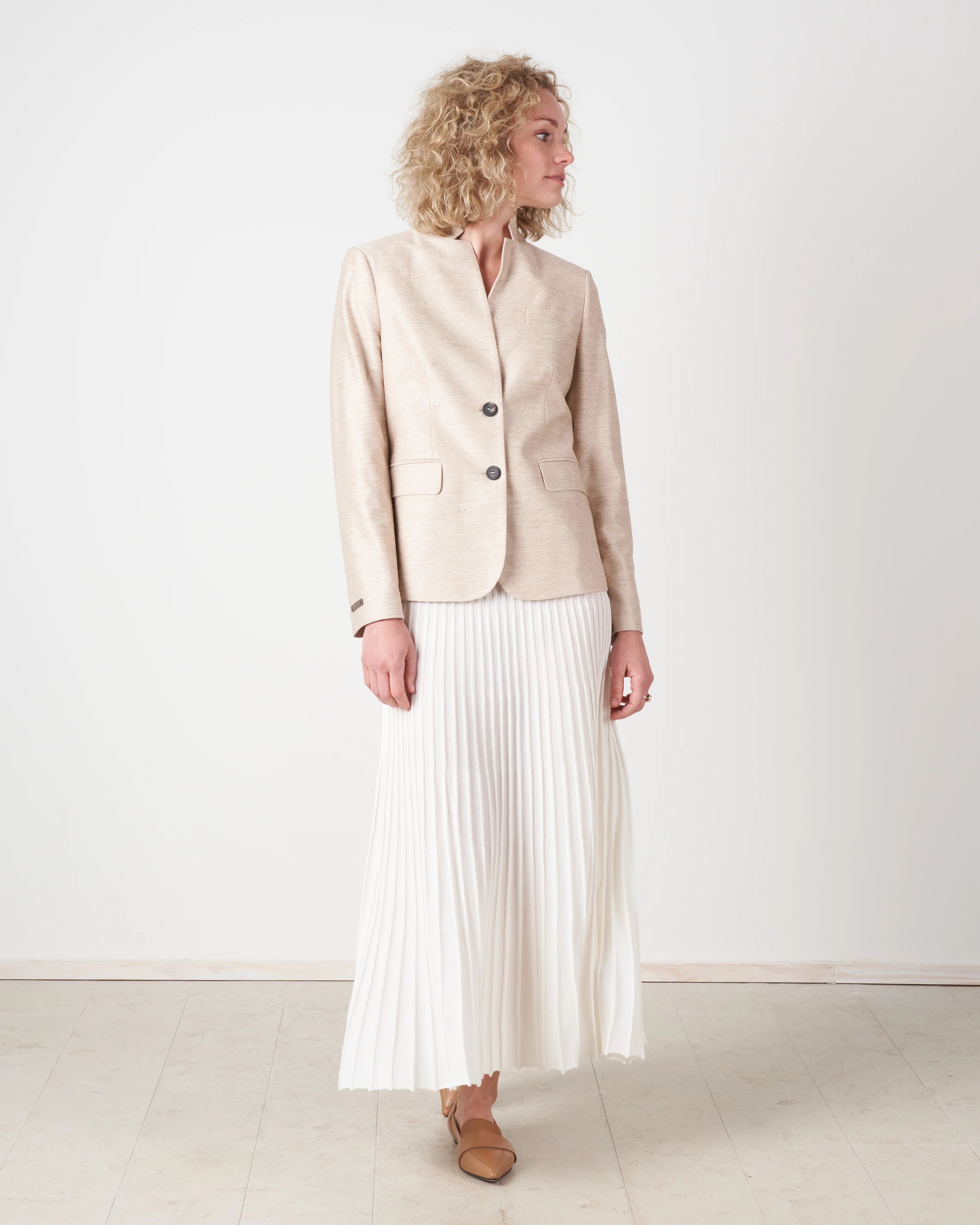 blazer - khaki - Image 6