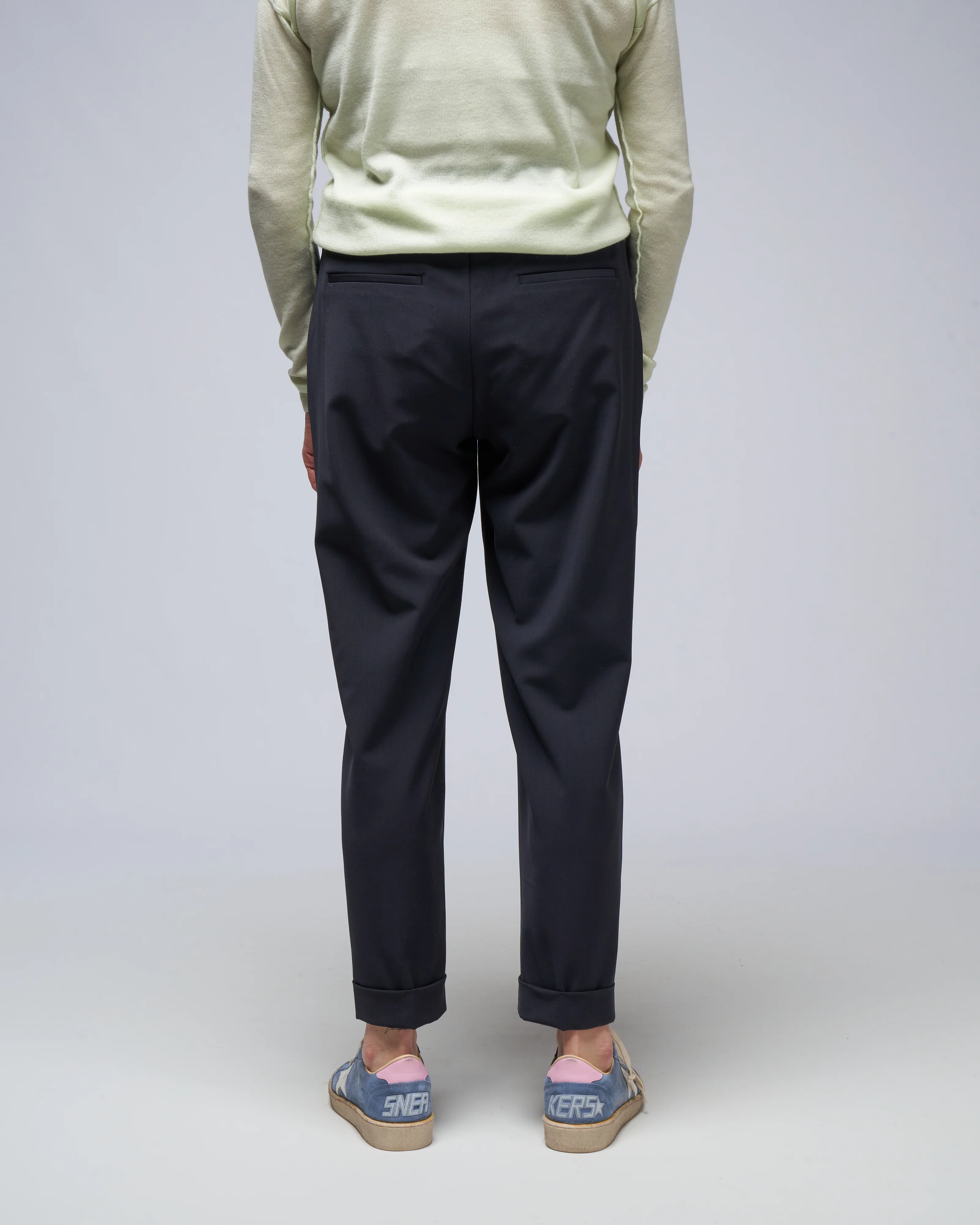 cool wool jogger - black cumin - Image 3