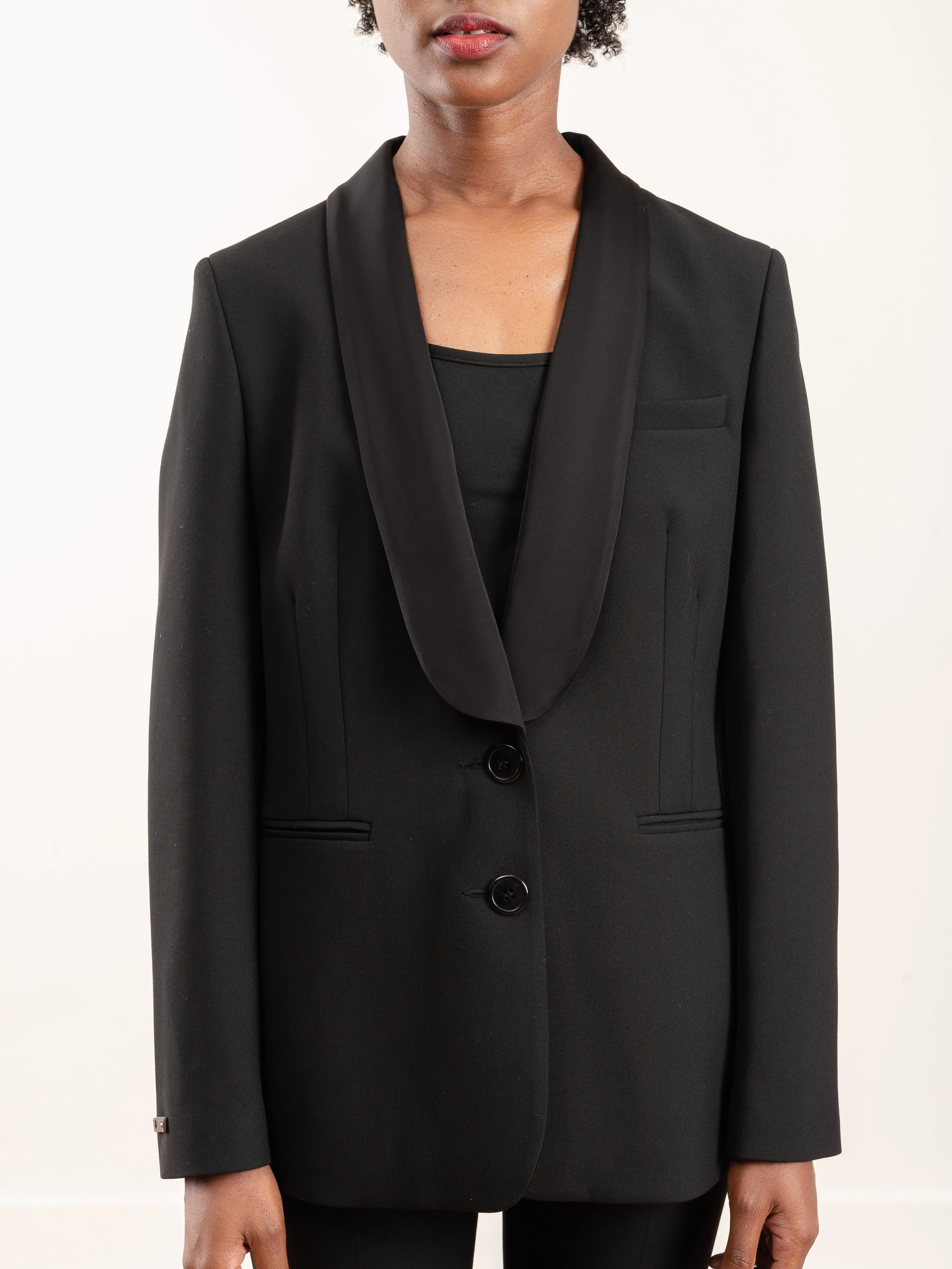 formal jacket - black - Image 4