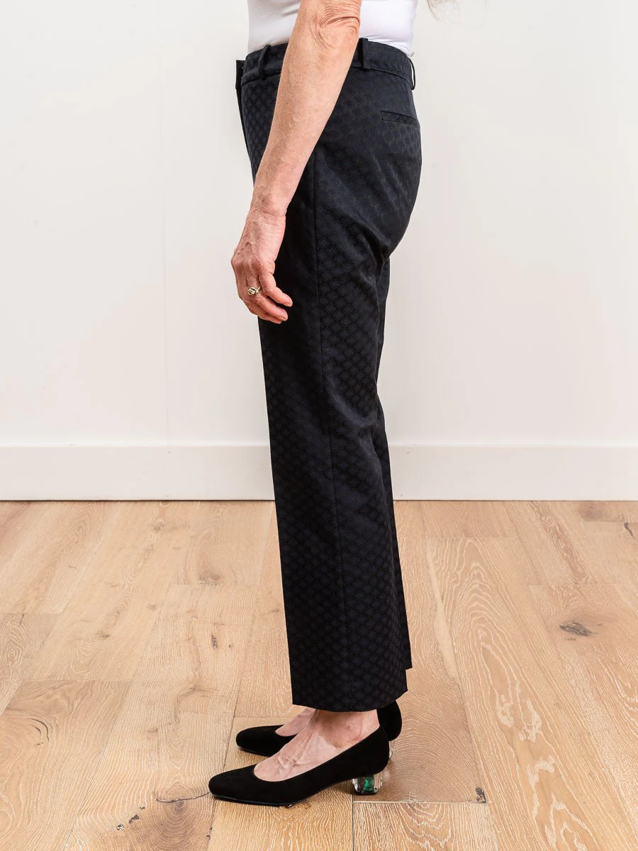 jacquard crop flare - Image 2