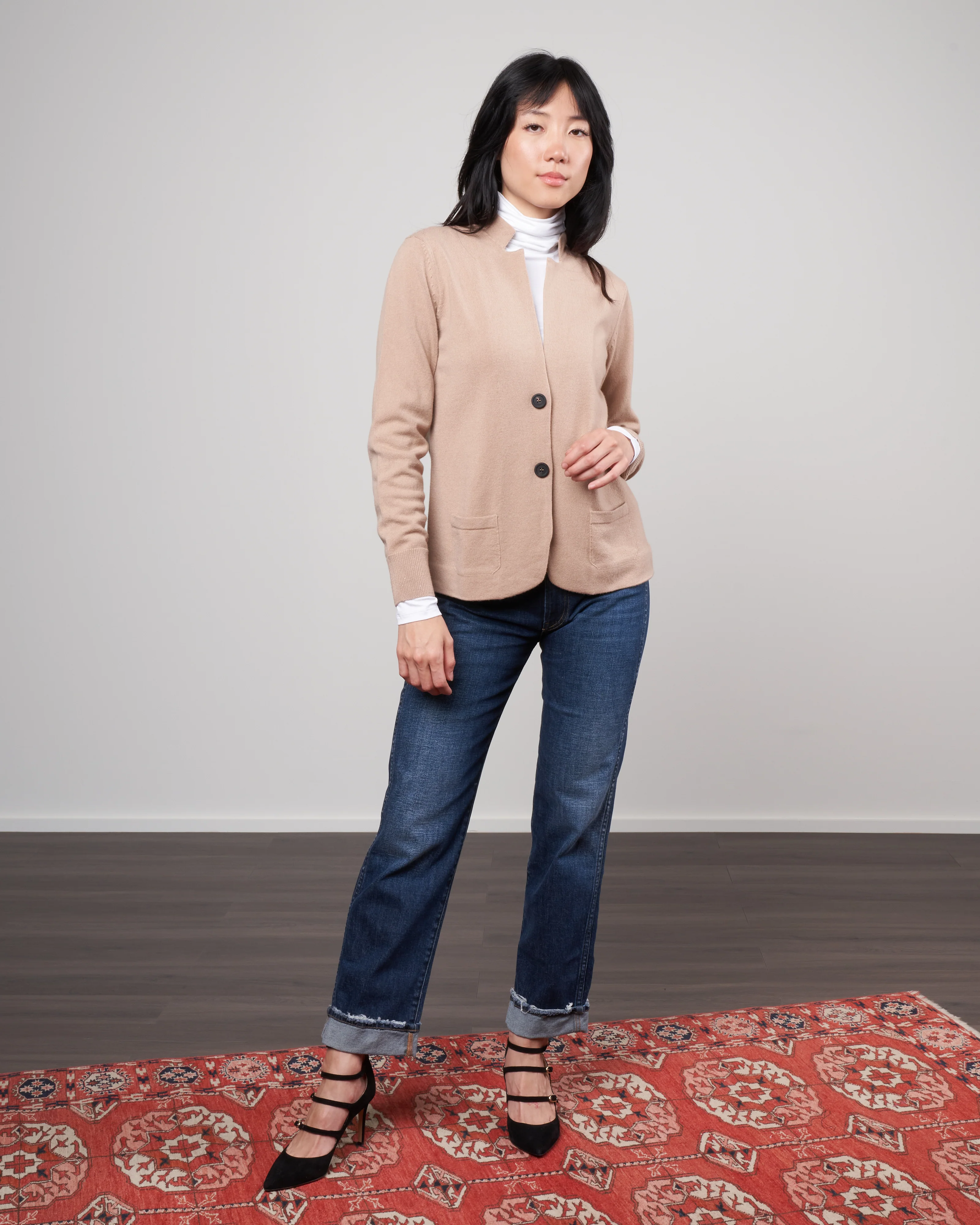 knitted jacket - hazel - Image 2