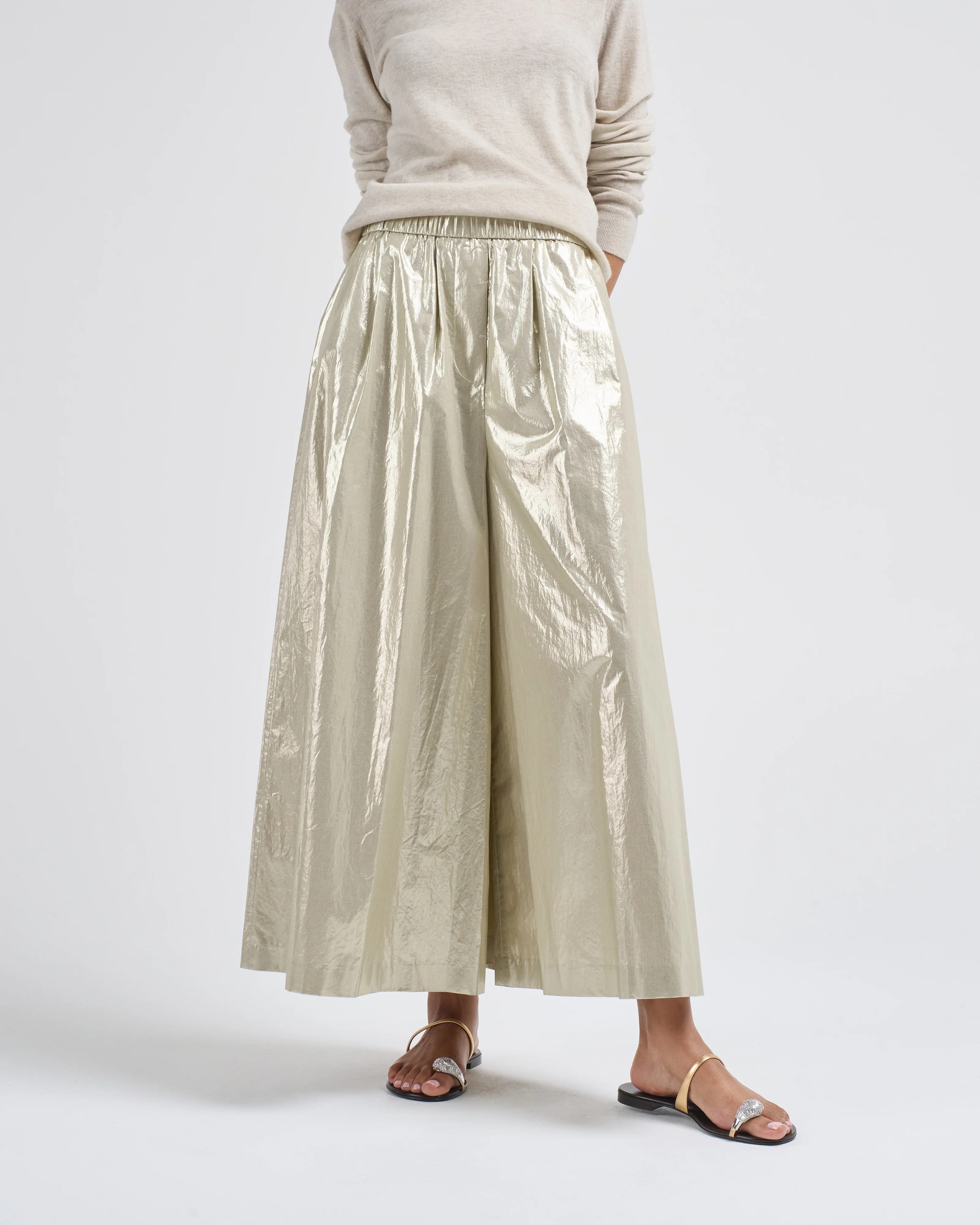 laminated cotton pant - Image 3