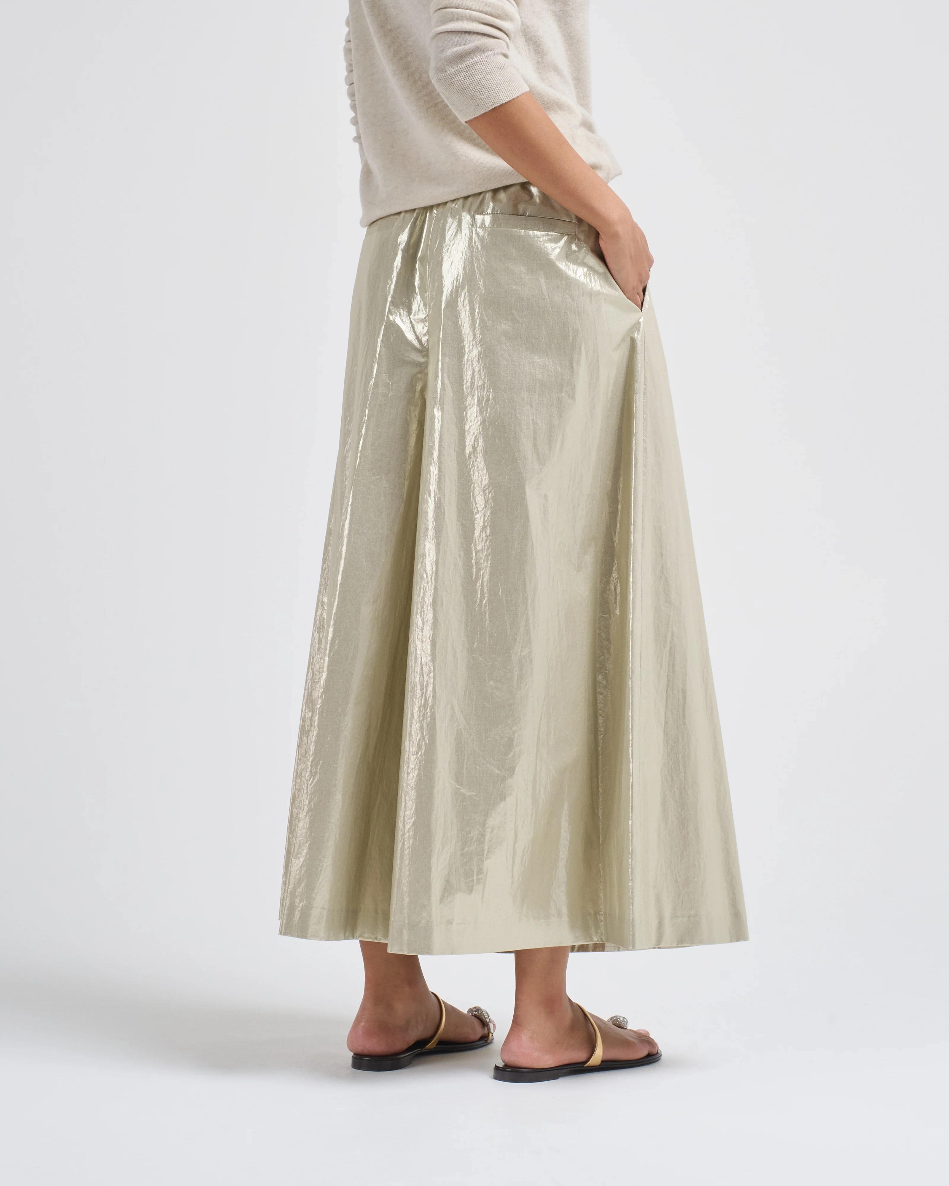 laminated cotton pant - Image 4
