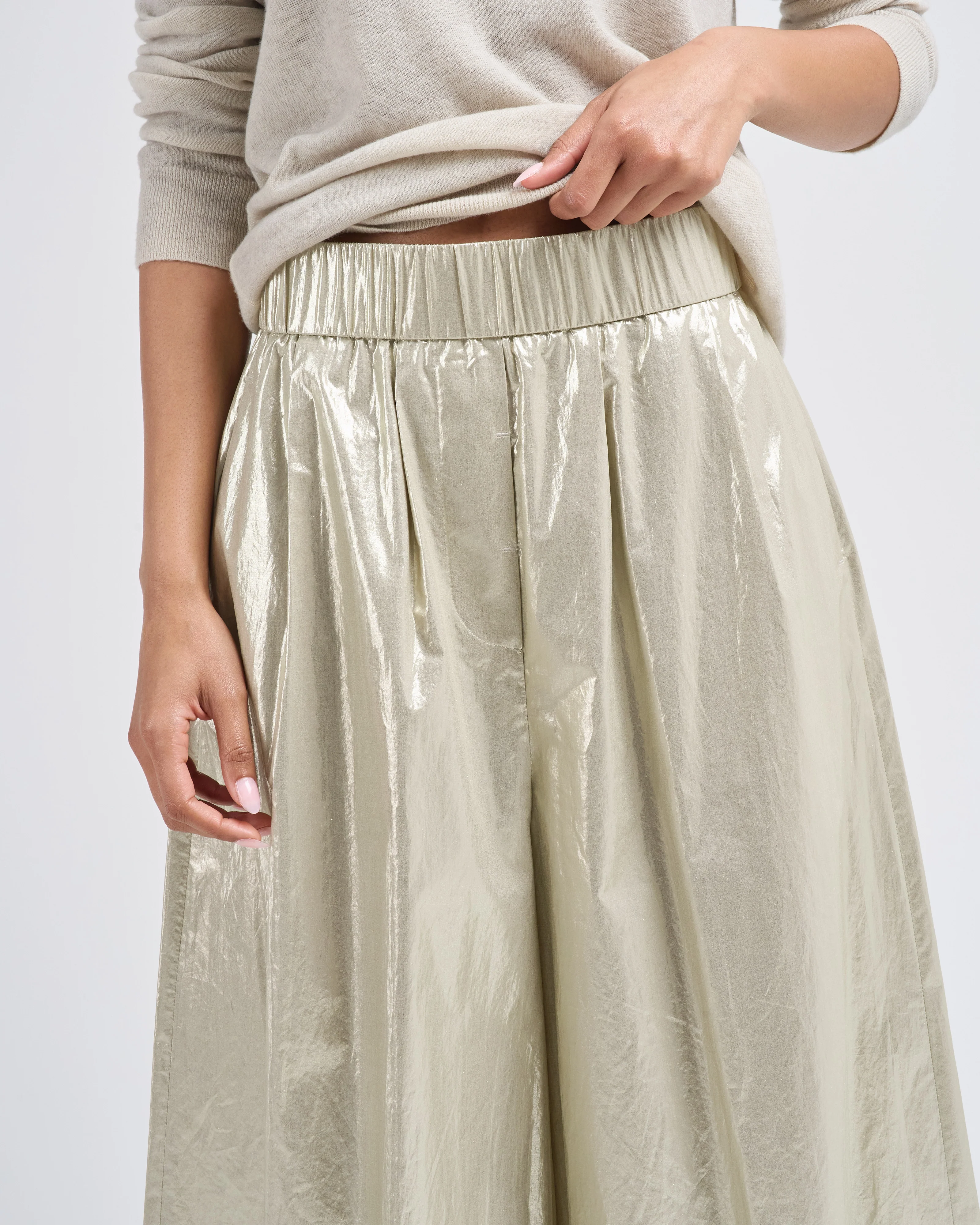 laminated cotton pant - Image 5