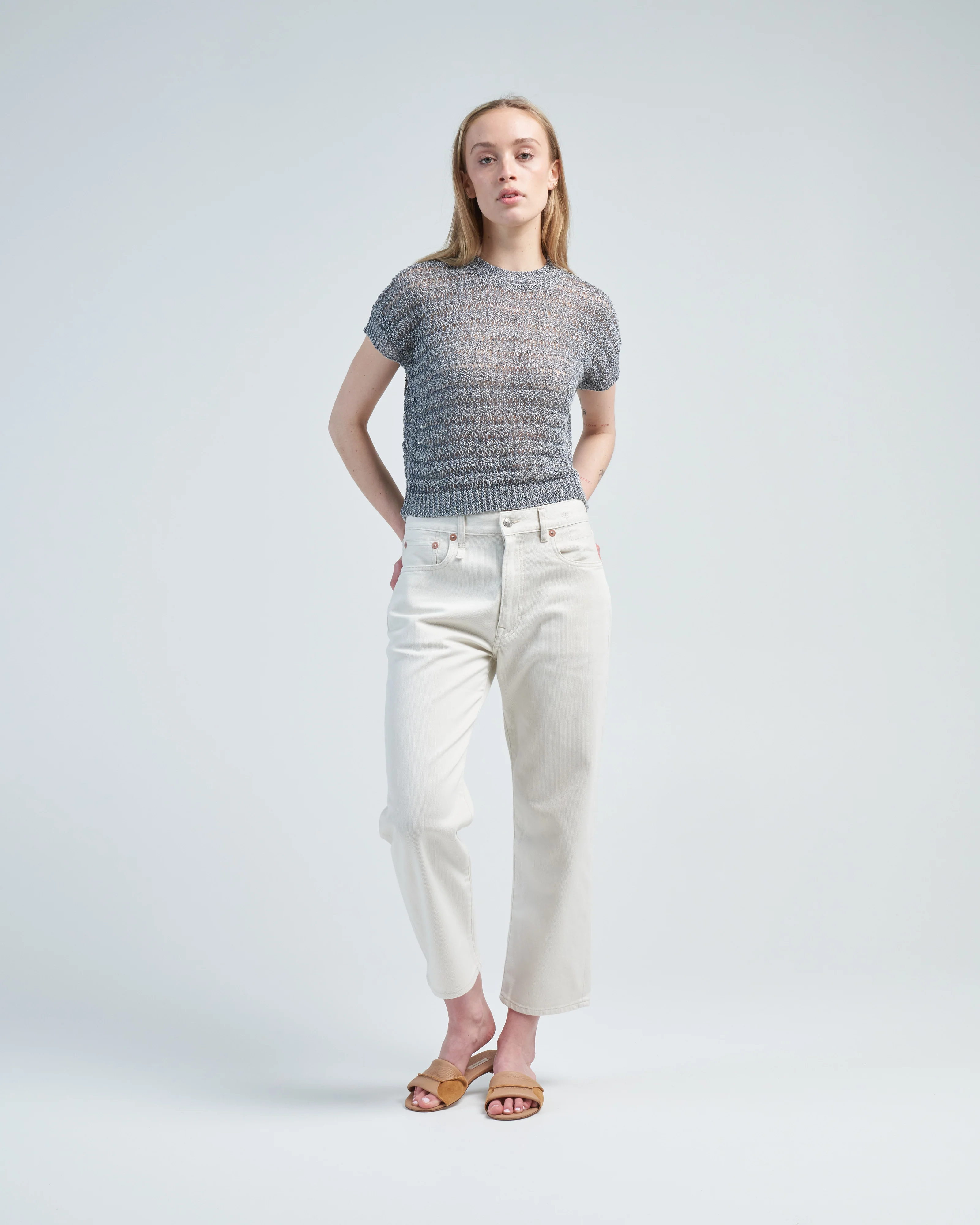 linen knit sweater - Image 4