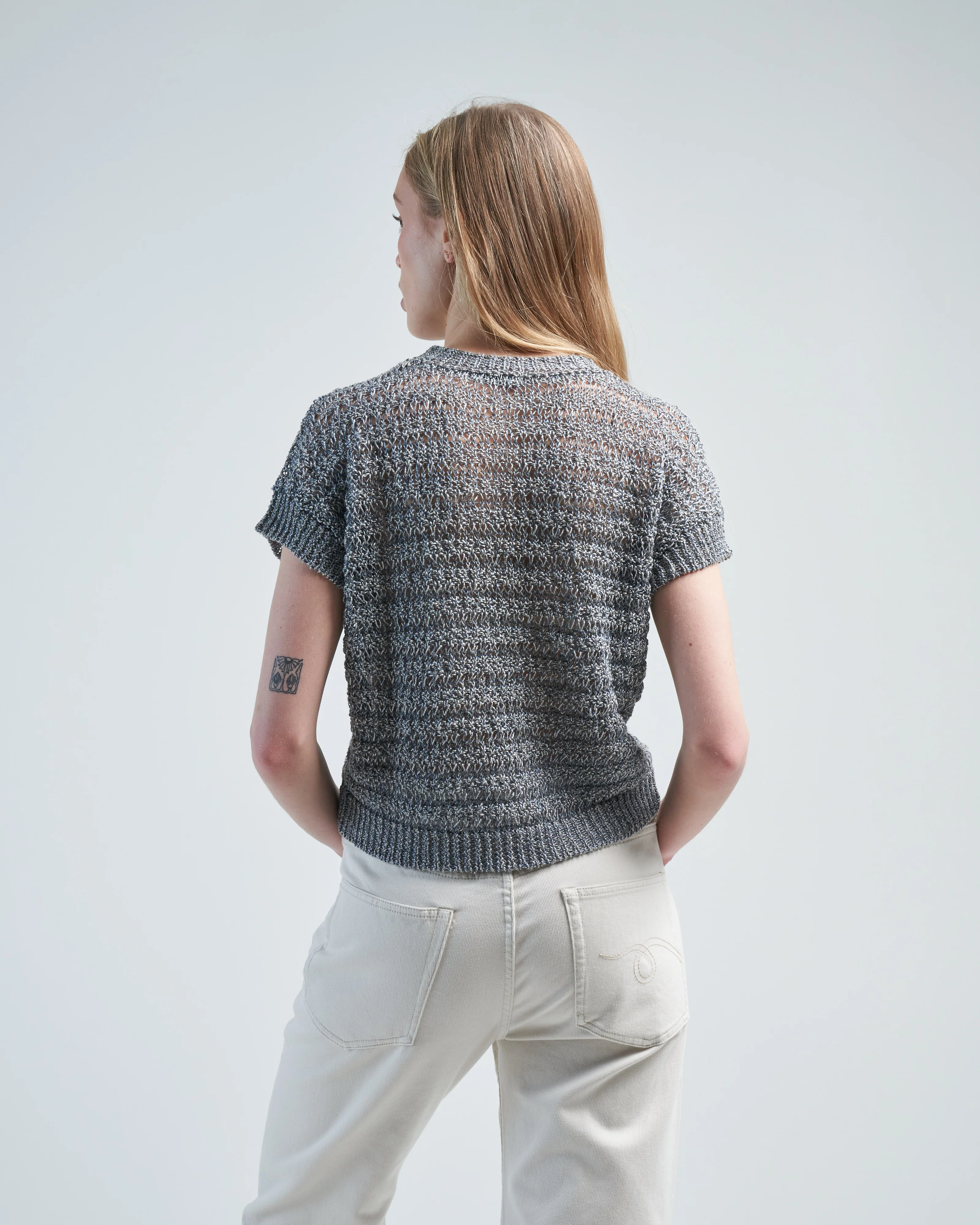 linen knit sweater - Image 5