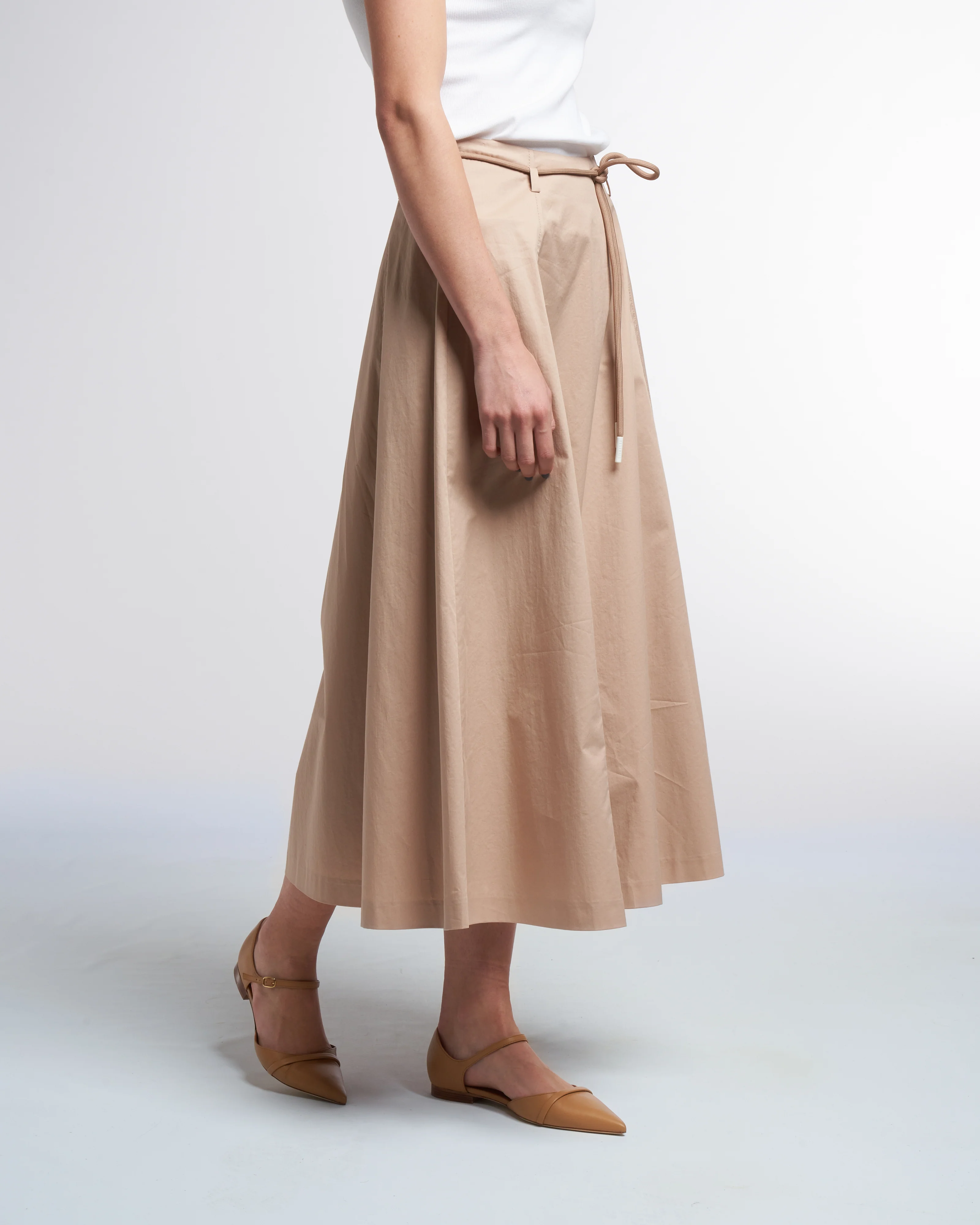 midi skirt - desert beige - Image 3