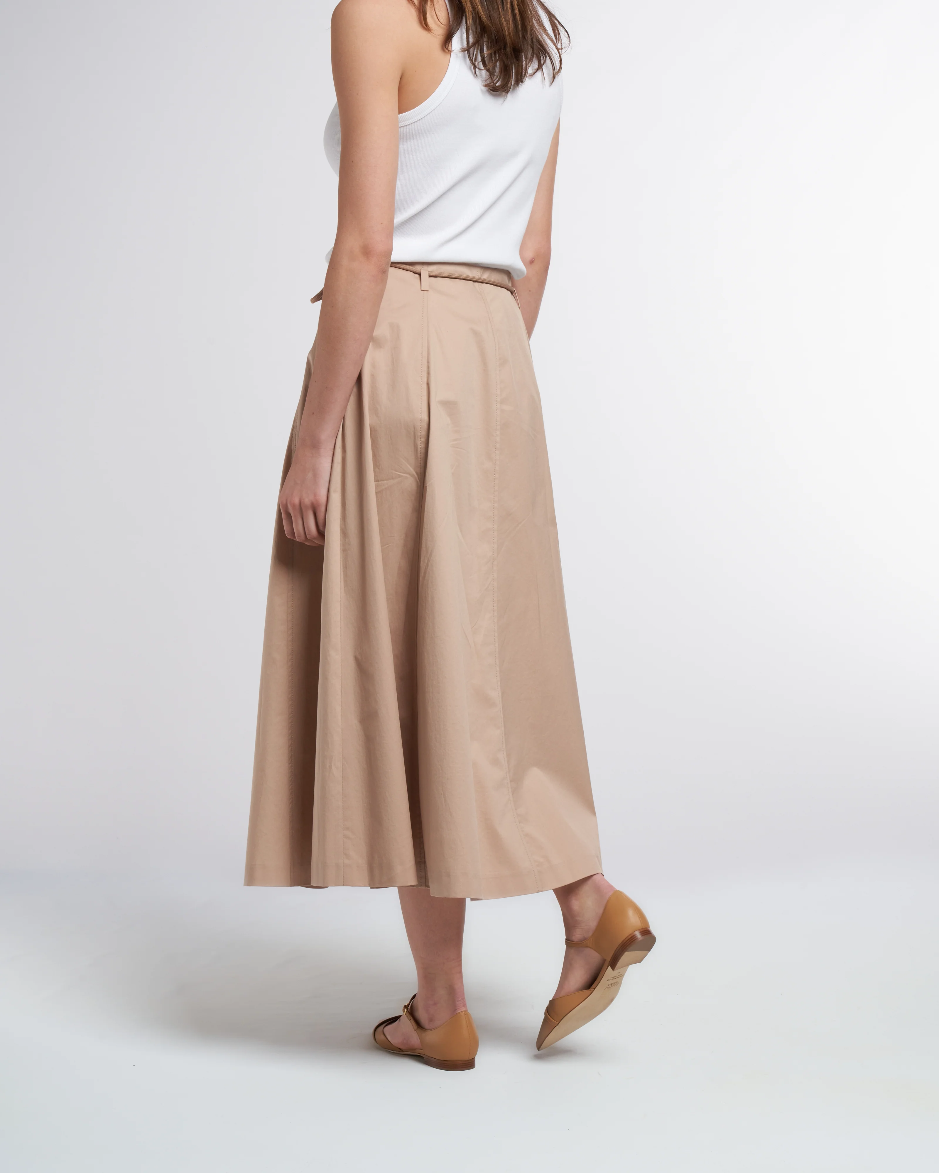 midi skirt - desert beige - Image 4