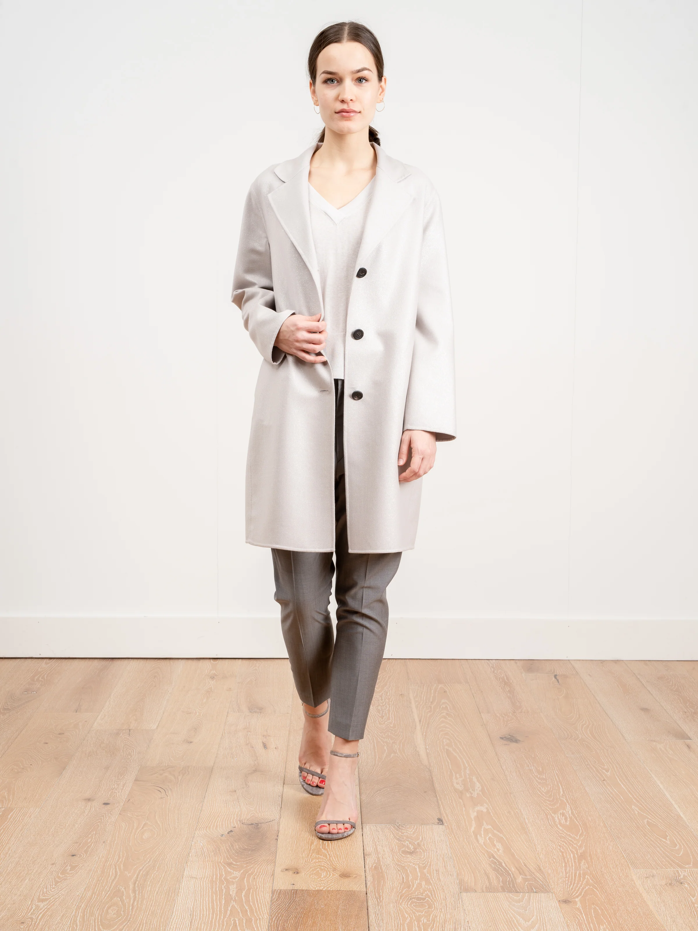 piana coat - tan lurex - Image 2