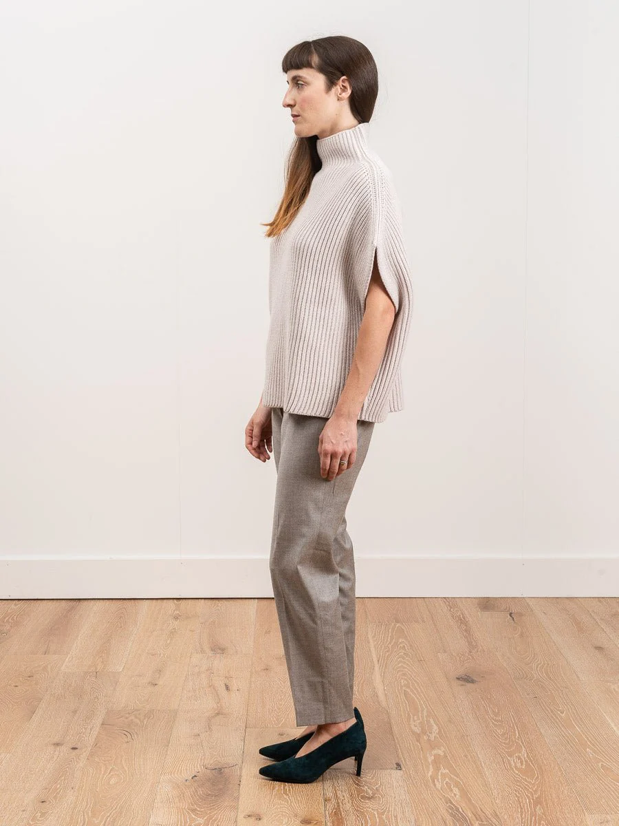 poncho sweater - blush - Image 2