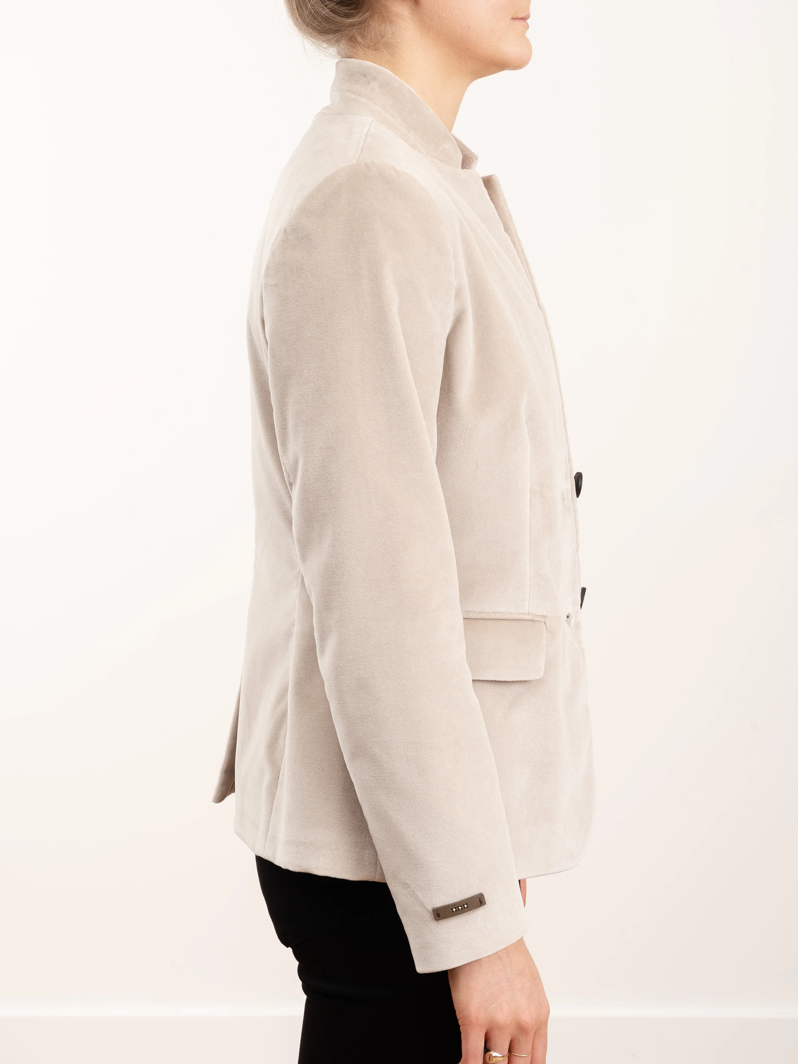 puddy velvor jacket - rose - Image 3