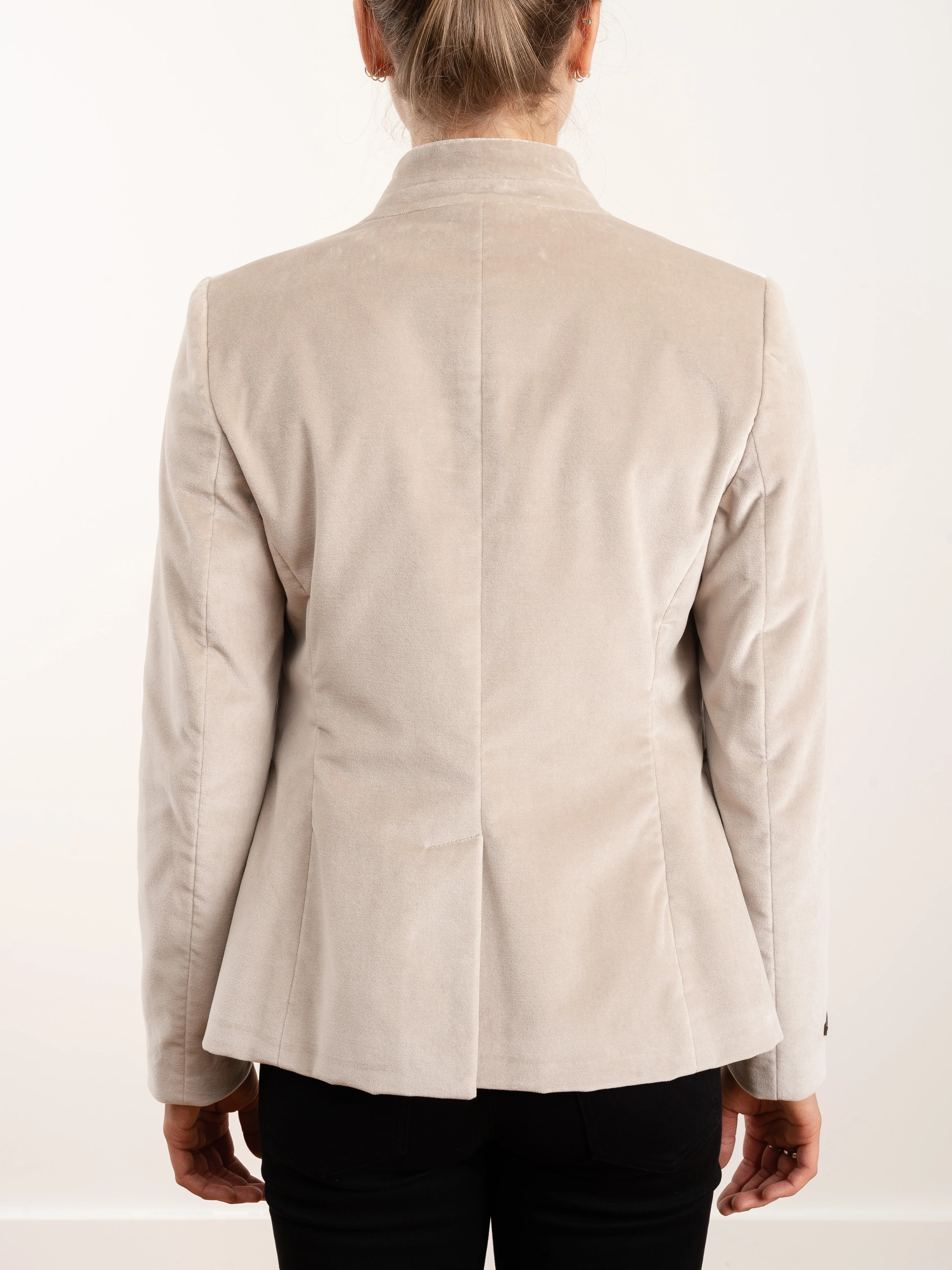 puddy velvor jacket - rose - Image 4