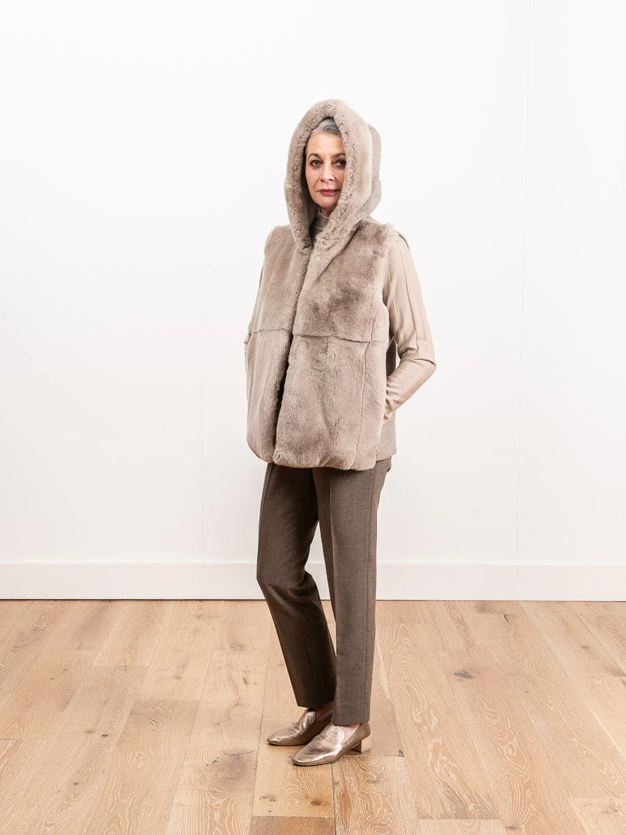 shearling vest - Image 4