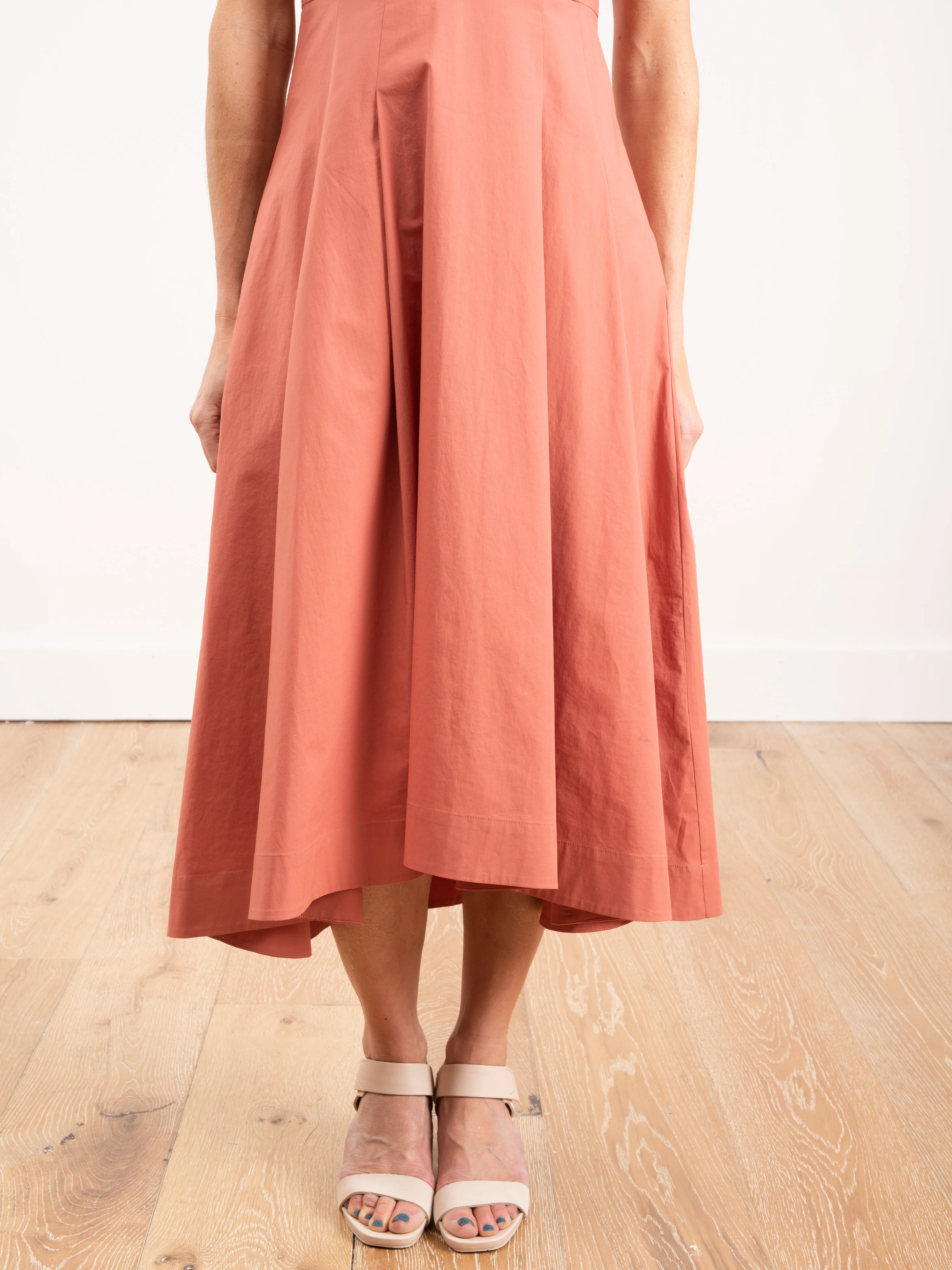 sleeveless full skirt dress - sienna - Image 5