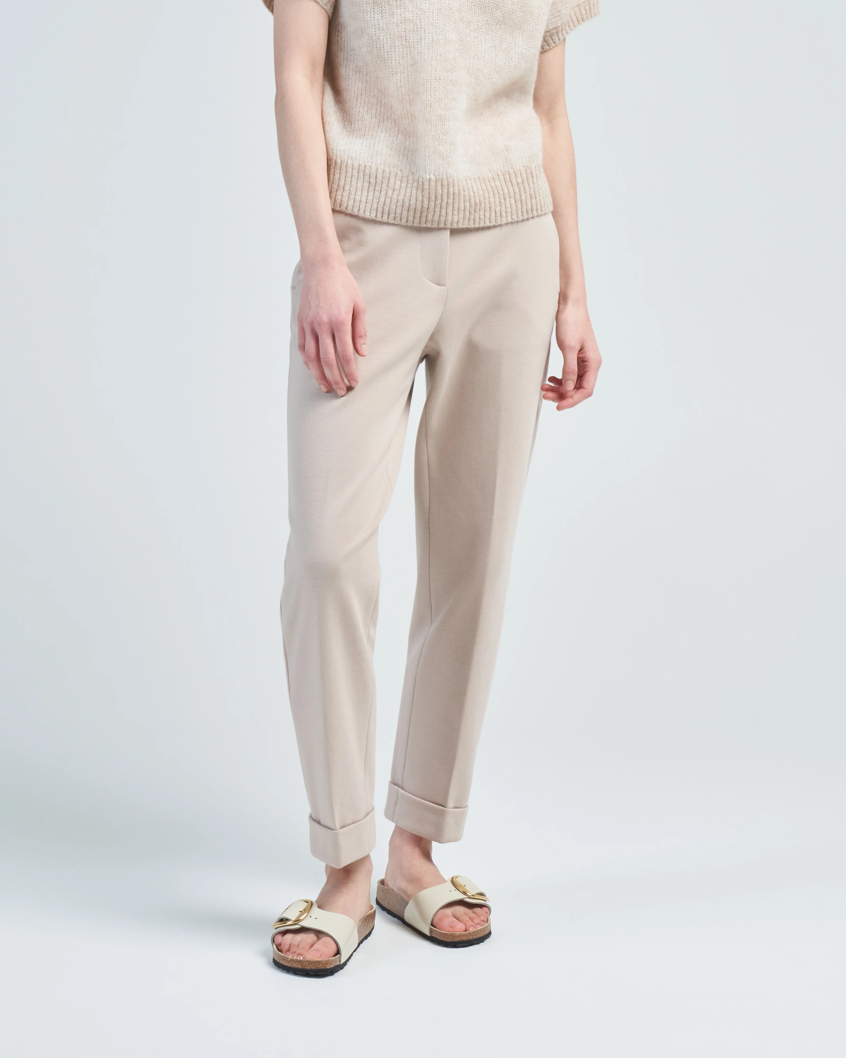 soft double cotton pant