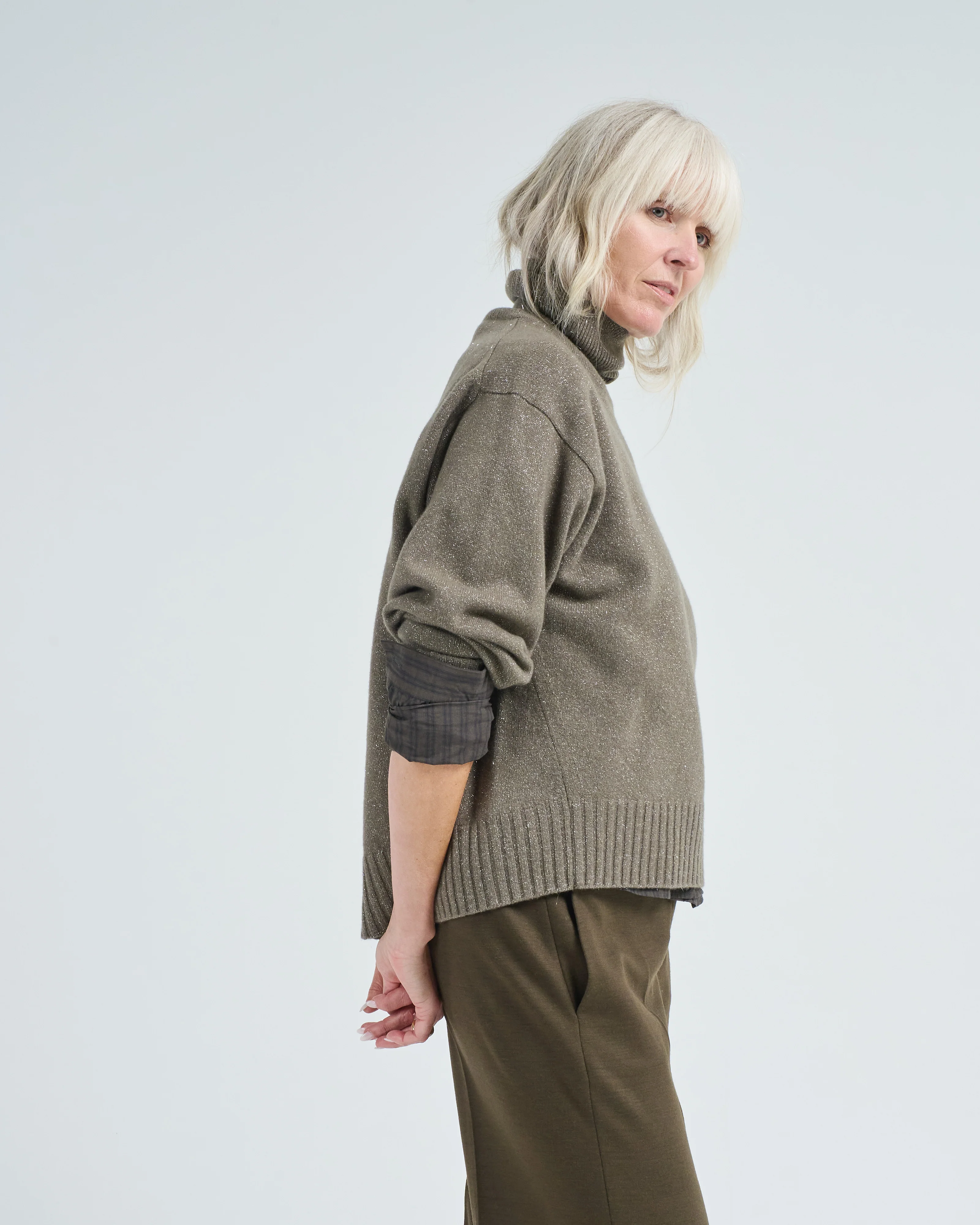 turtleneck sweater with lurex - Image 4